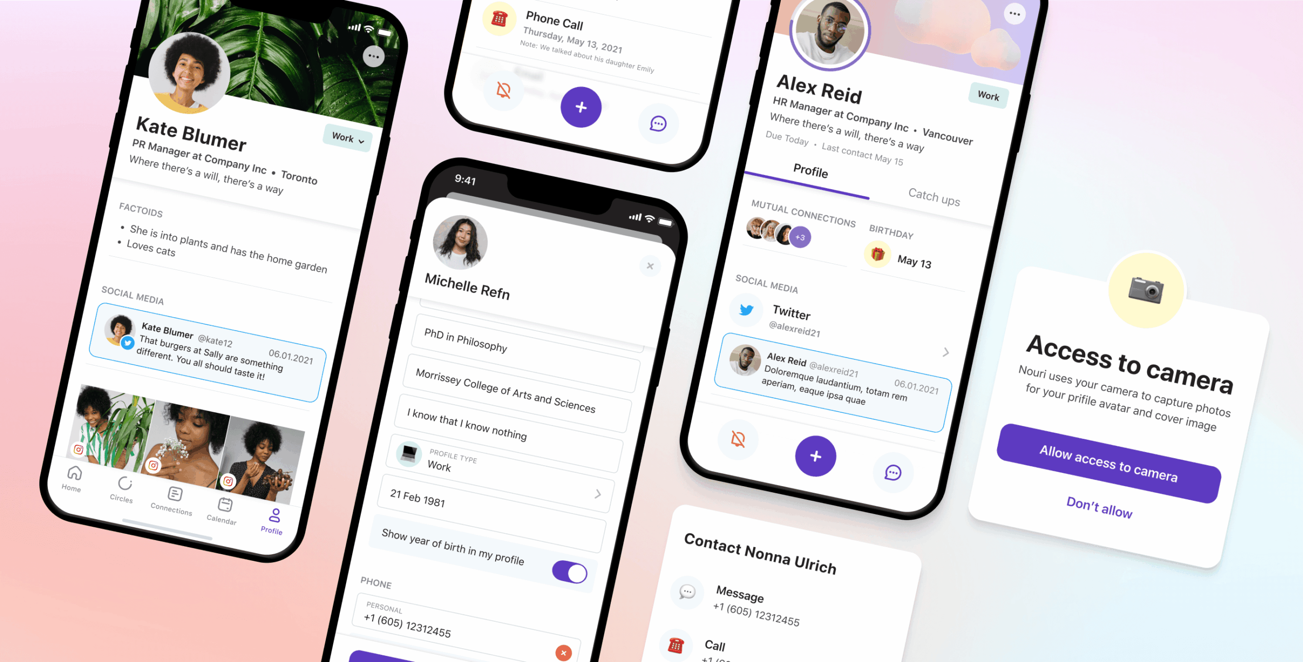 Nouri &ndash; connection companion app - Website Development - Photo 6