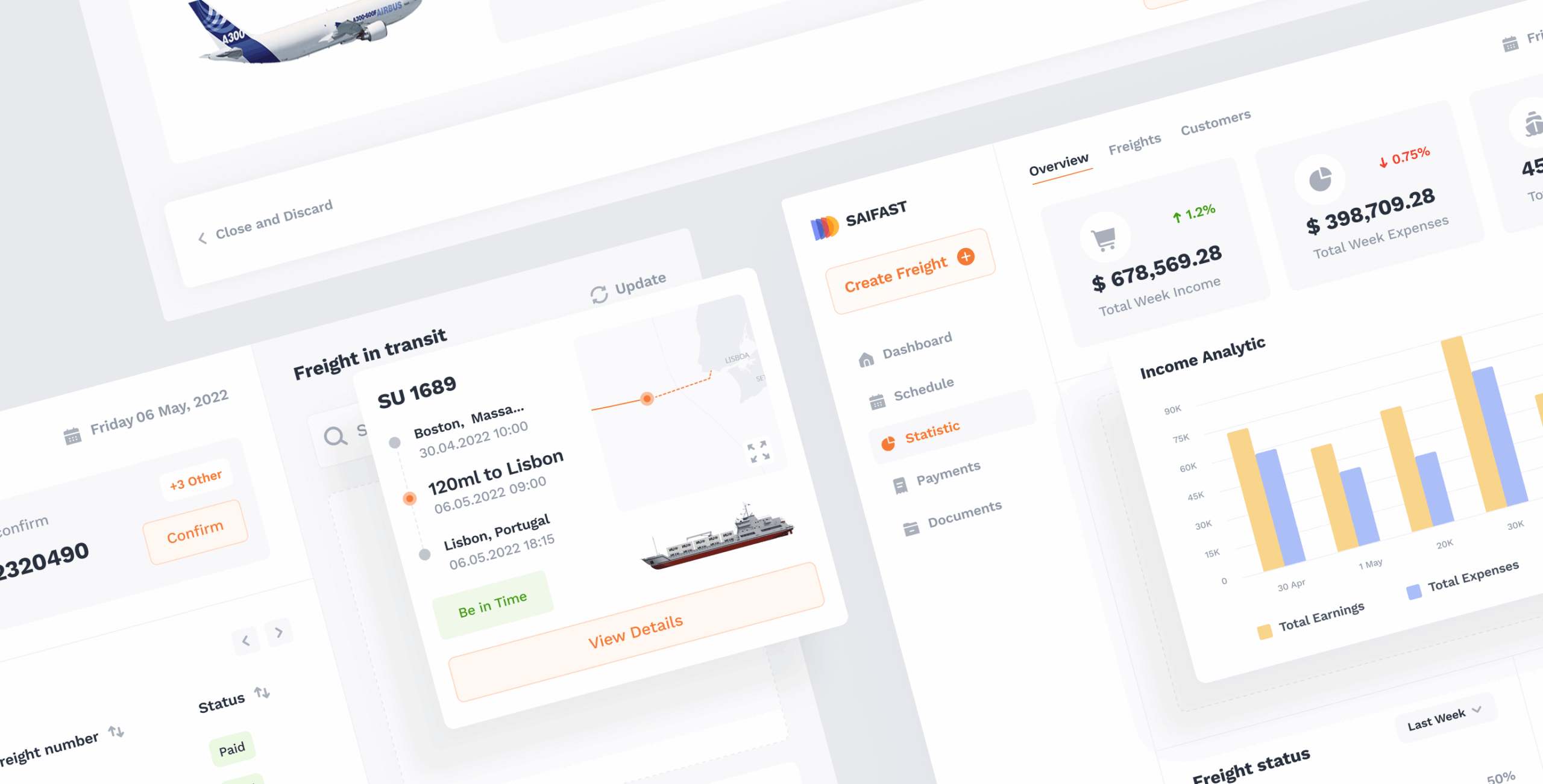 Saifast &ndash; logistics web app - Website Development - Photo 1
