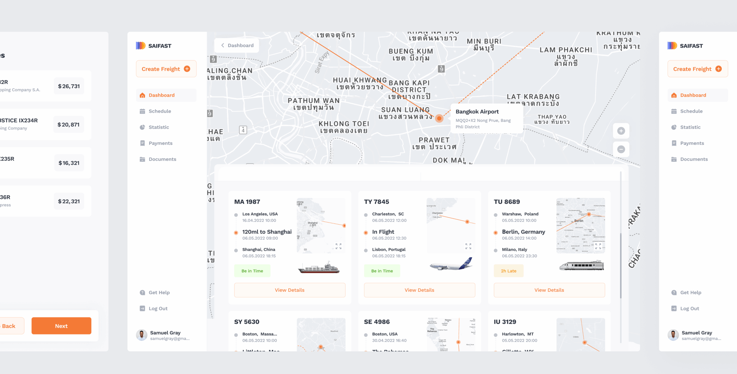 Saifast &ndash; logistics web app - Website Development - Photo 10