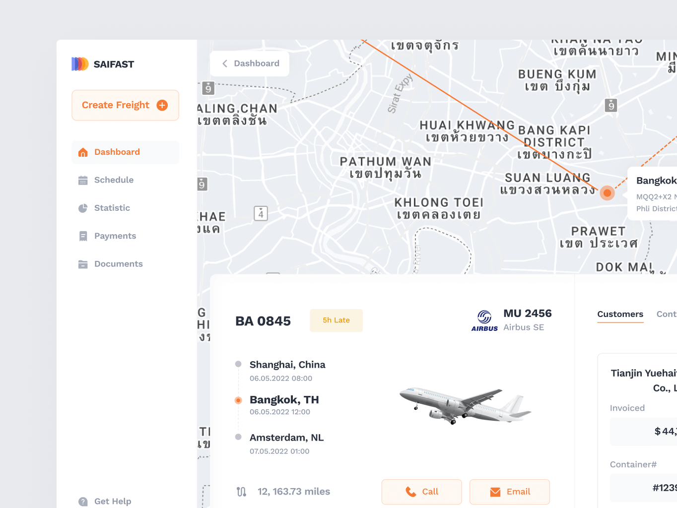 Saifast &ndash; logistics web app - Website Development - Photo 3