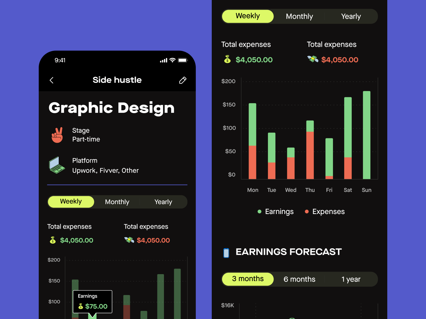 BOOST &ndash; income tracker mobile app for freelancers - Website Development - Photo 9