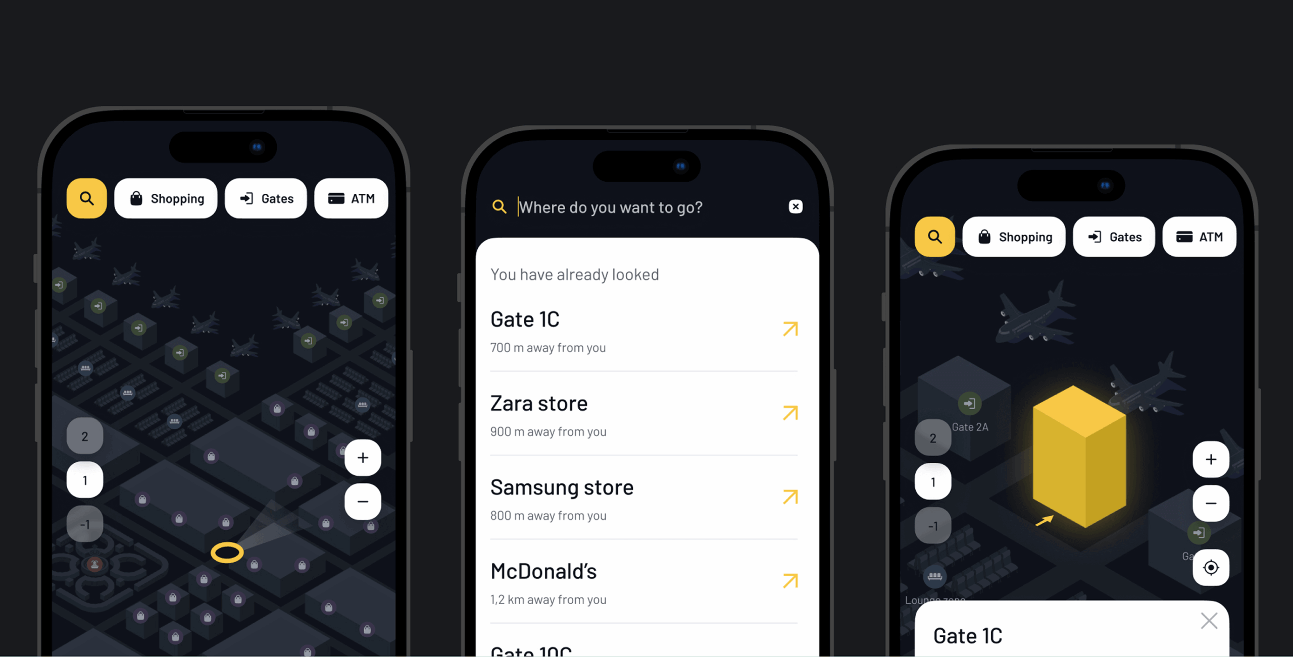 Sinport &ndash; Singapore Airport navigation app - Website Development - Photo 5