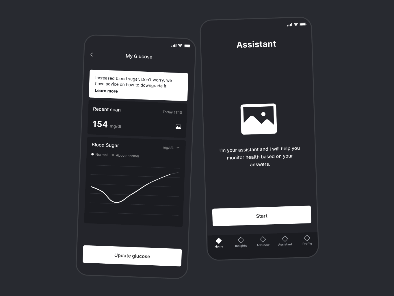 Glume &ndash; healthcare mobile app for diabetics - Website Development - Photo 6