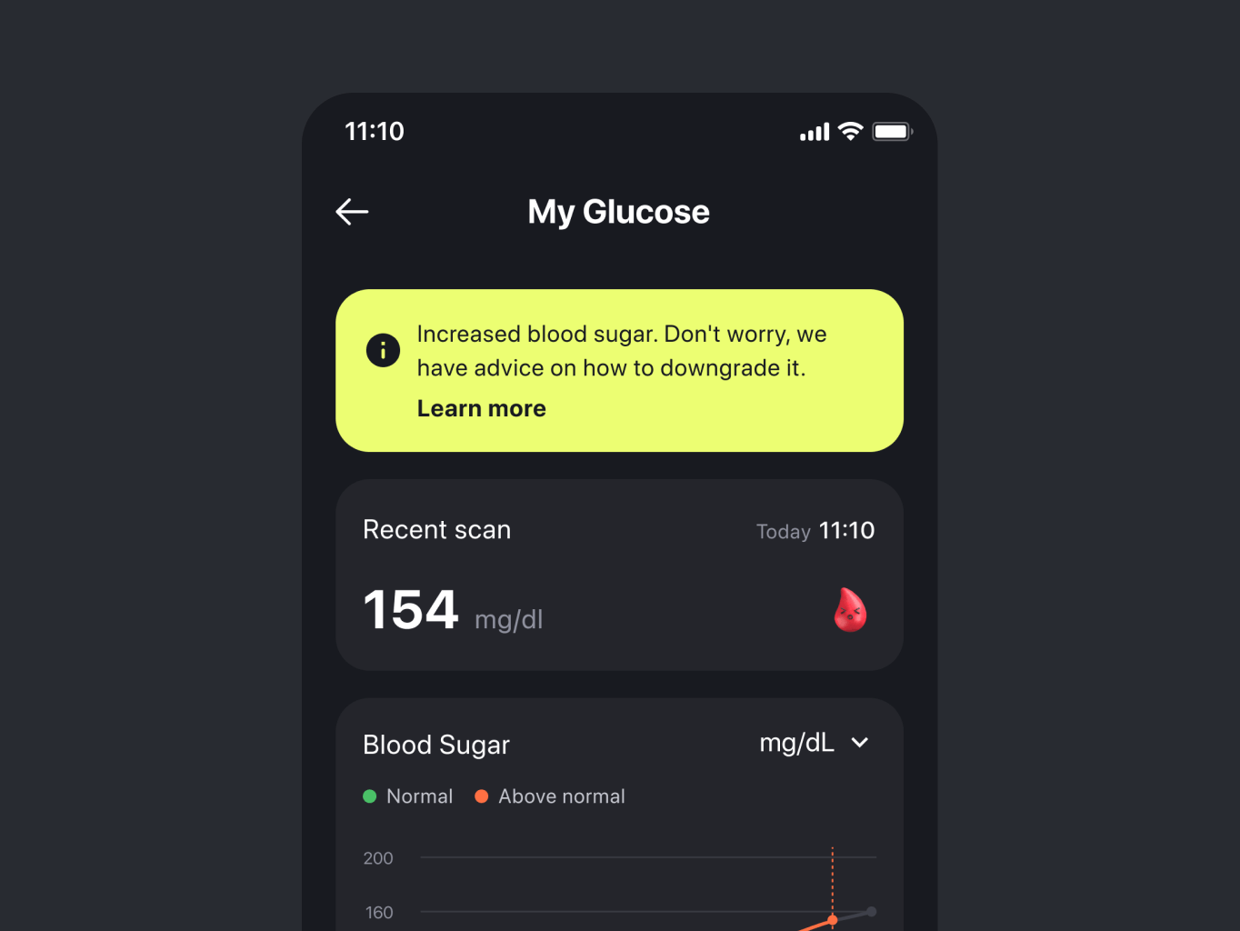 Glume &ndash; healthcare mobile app for diabetics - Website Development - Photo 15