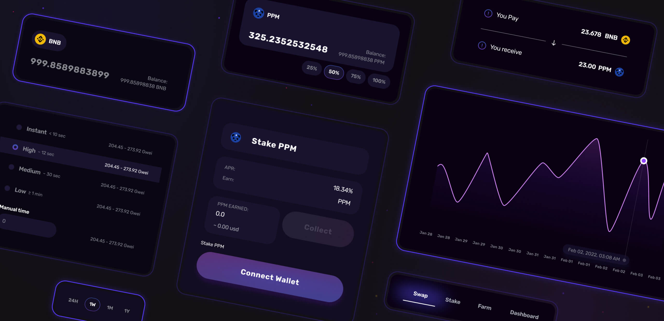 Punk Panda &ndash; swap, stake, and farming platform - Website Development - Photo 1