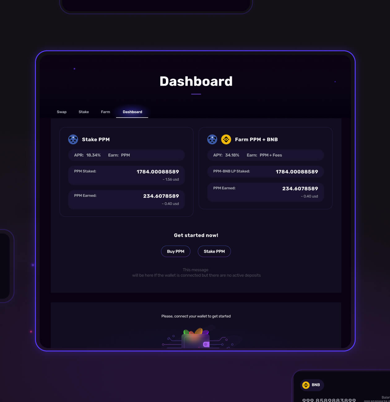 Punk Panda &ndash; swap, stake, and farming platform - Website Development - Photo 13