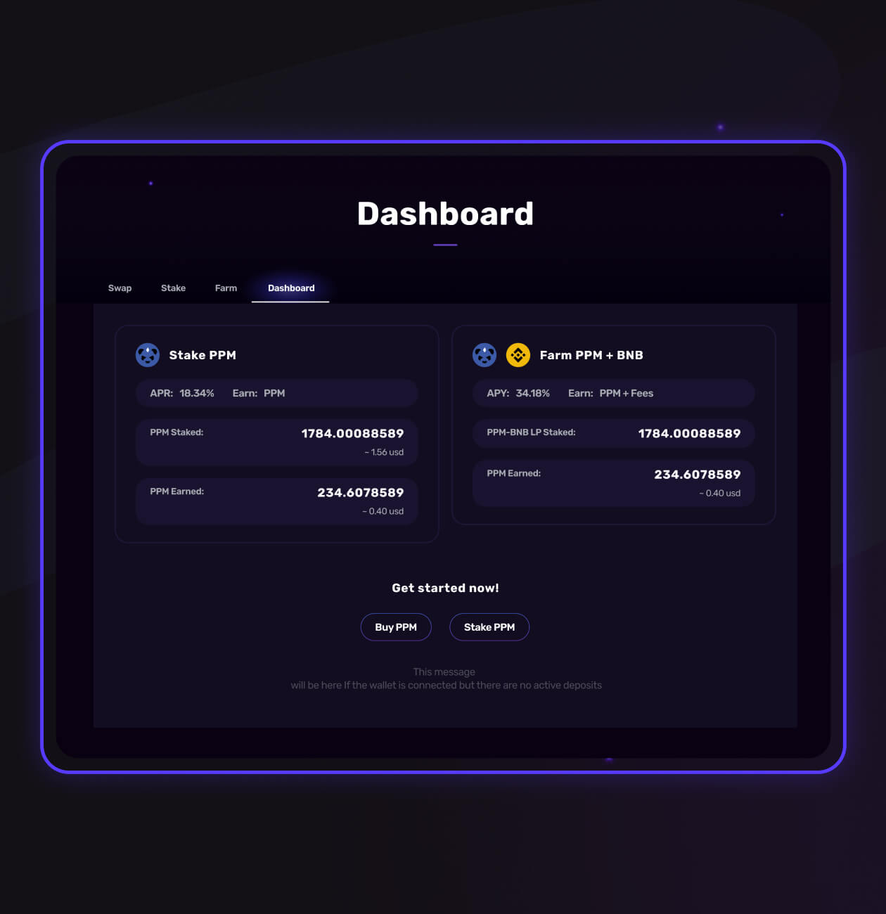 Punk Panda &ndash; swap, stake, and farming platform - Website Development - Photo 3