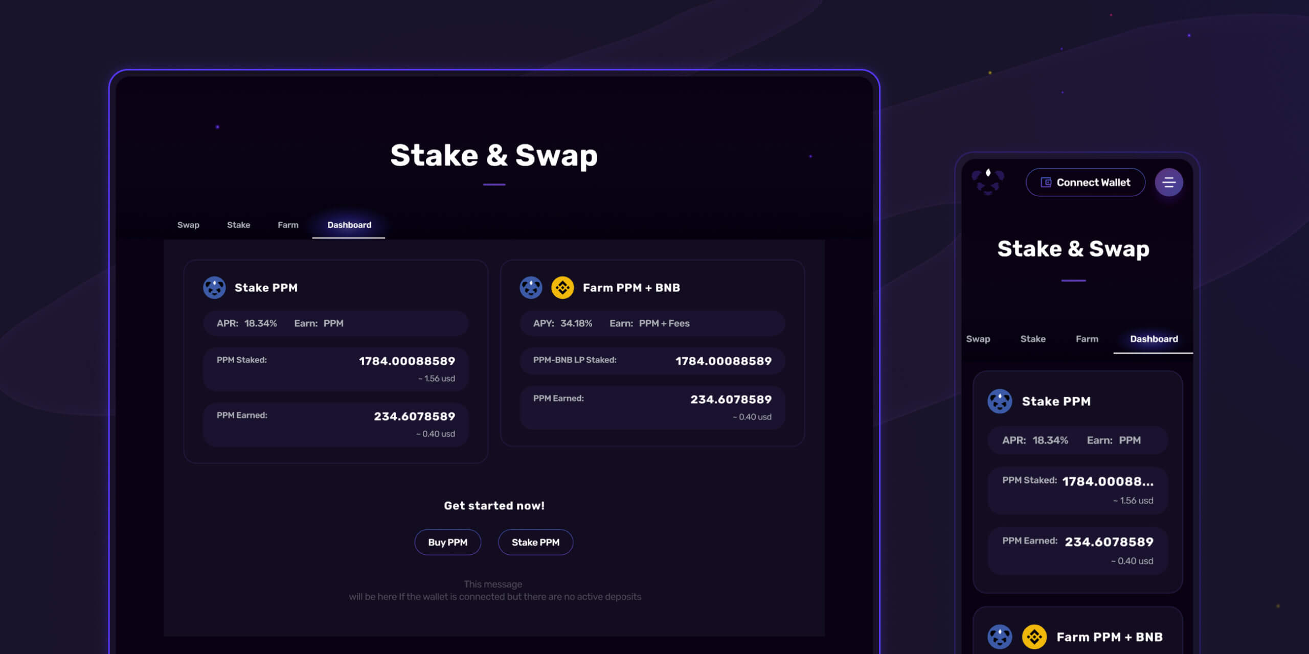 Punk Panda &ndash; swap, stake, and farming platform - Website Development - Photo 6