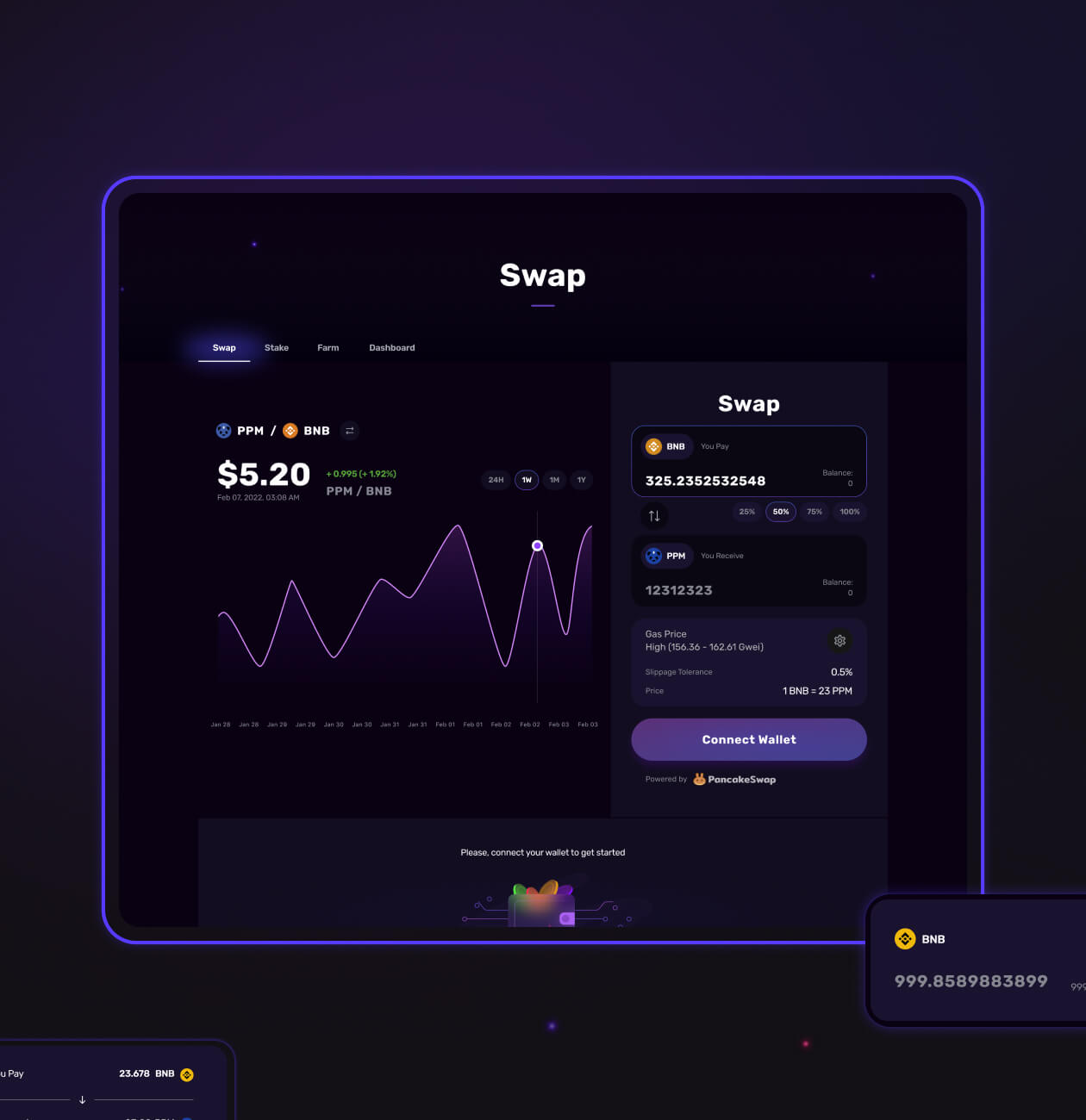 Punk Panda &ndash; swap, stake, and farming platform - Website Development - Photo 18
