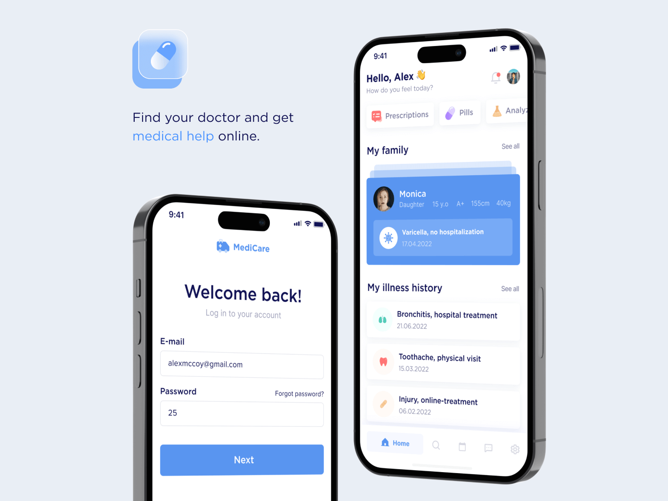Medicare &ndash; digital doctor mobile app - Website Development - Photo 5