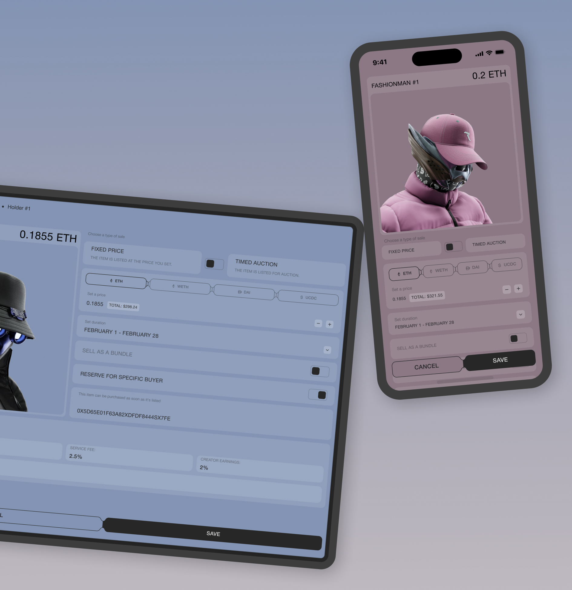 JoCreate &ndash; application for creating NFT collections - Website Development - Photo 20