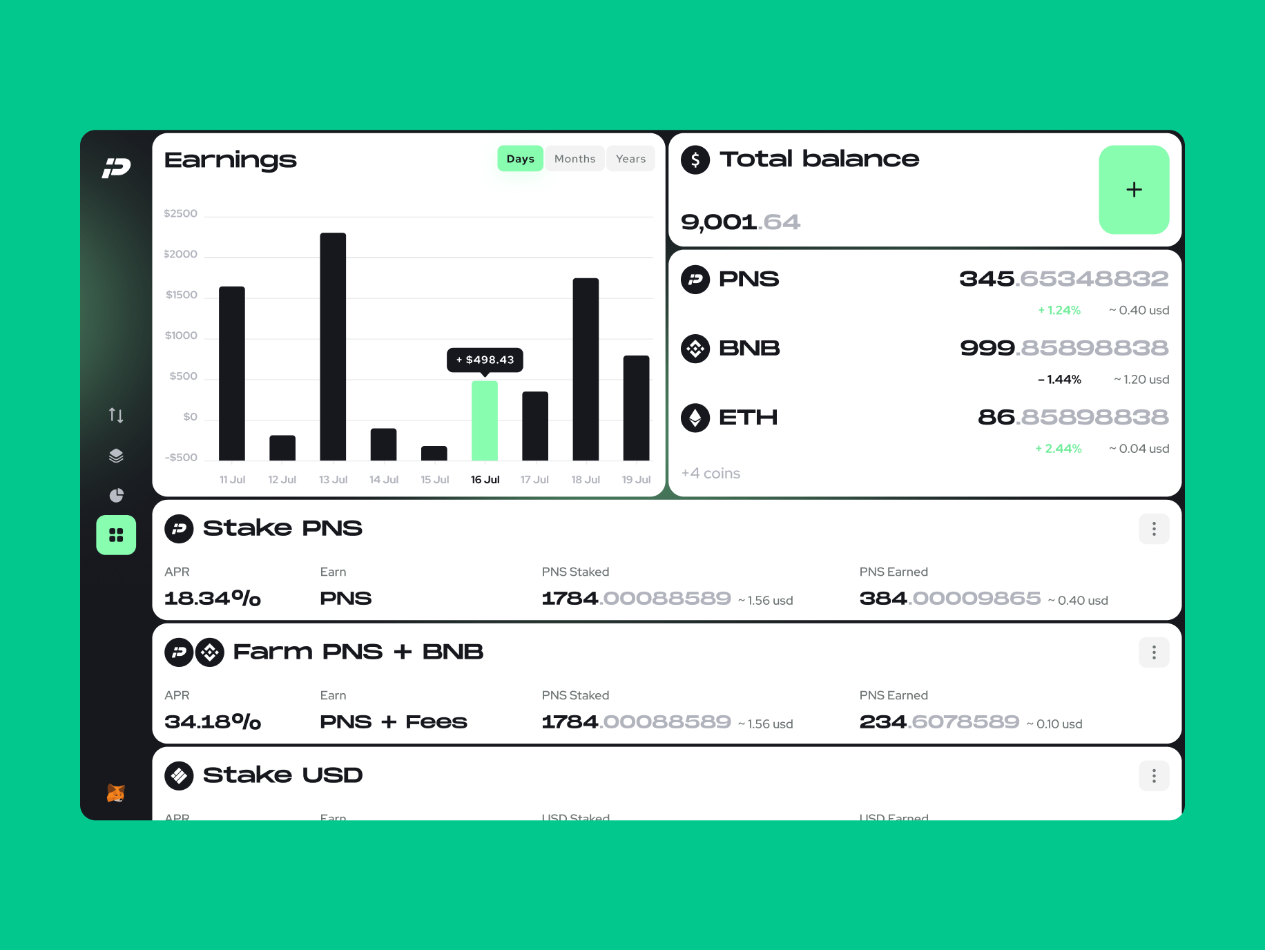 PNSwap &ndash; token exchange platform - Website Development - Photo 15