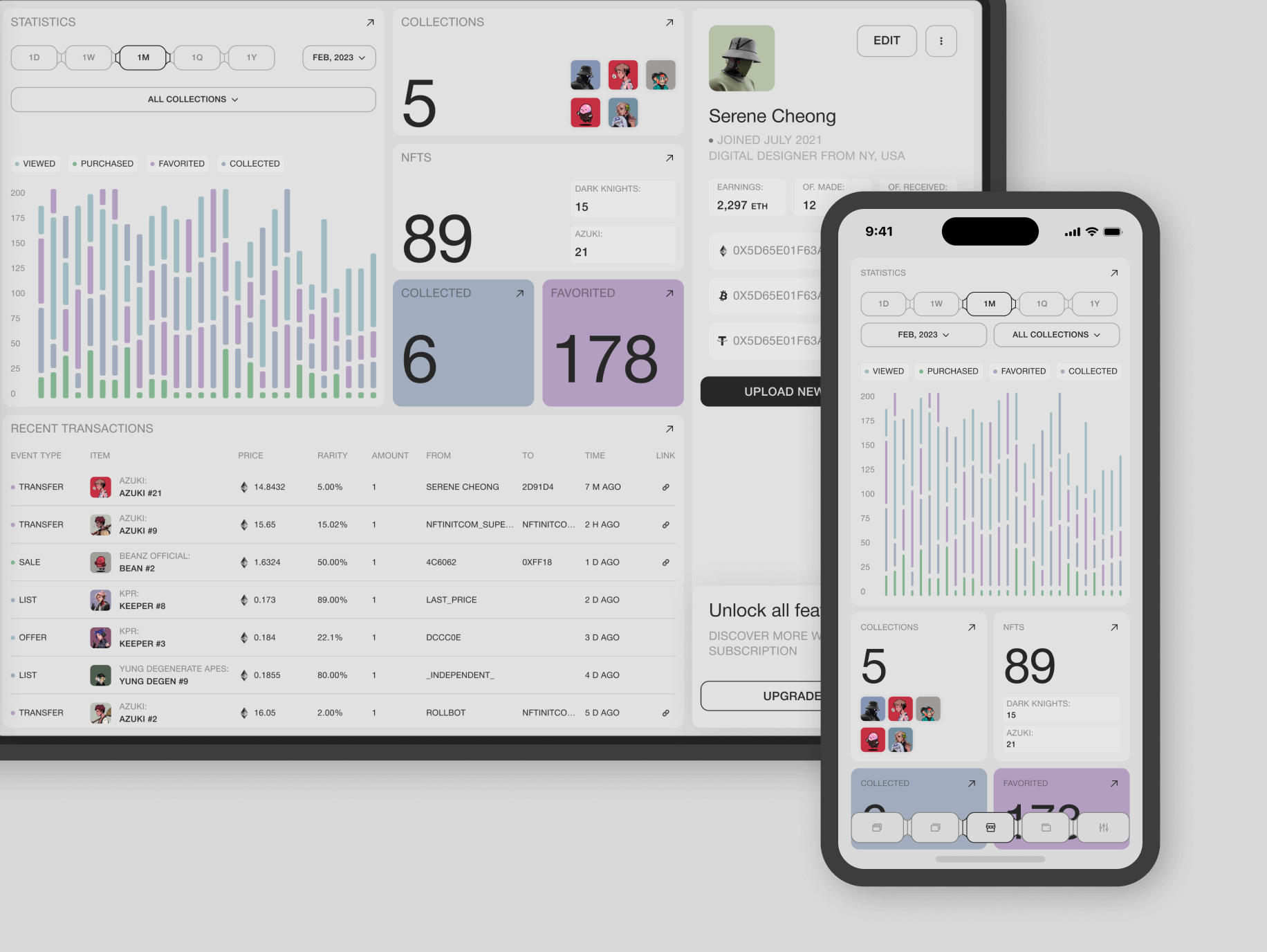 JoCreate &ndash; application for creating NFT collections - Website Development - Photo 16