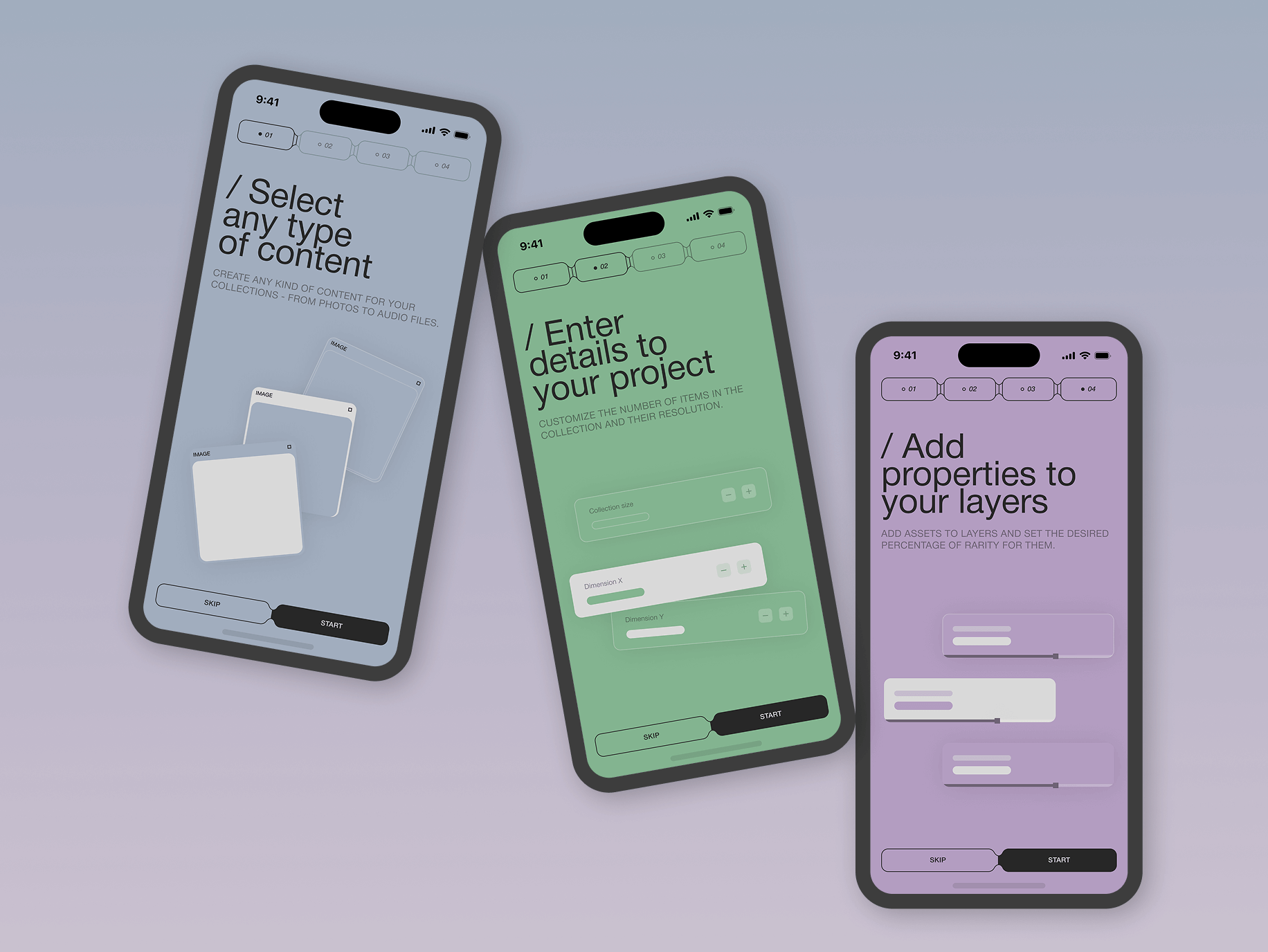JoCreate &ndash; application for creating NFT collections - Website Development - Photo 15