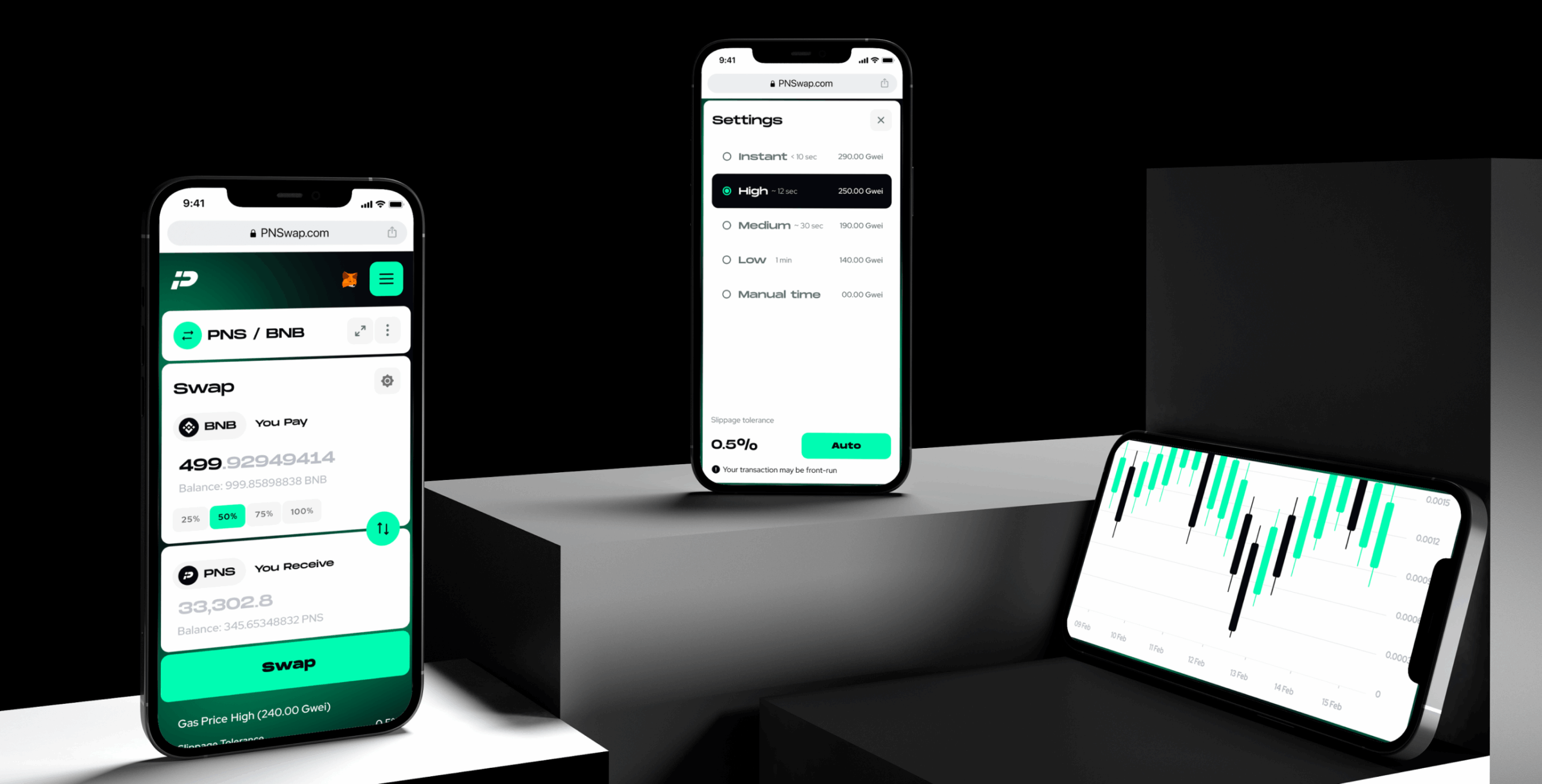 PNSwap &ndash; token exchange platform - Website Development - Photo 21
