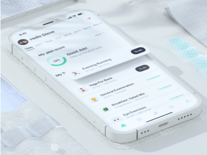 Healher &ndash; an app with personalized health plans - image cover