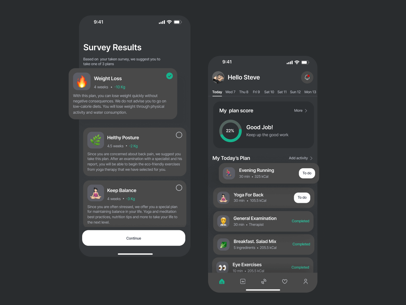 Healher &ndash; an app with personalized health plans - Website Development - Photo 11