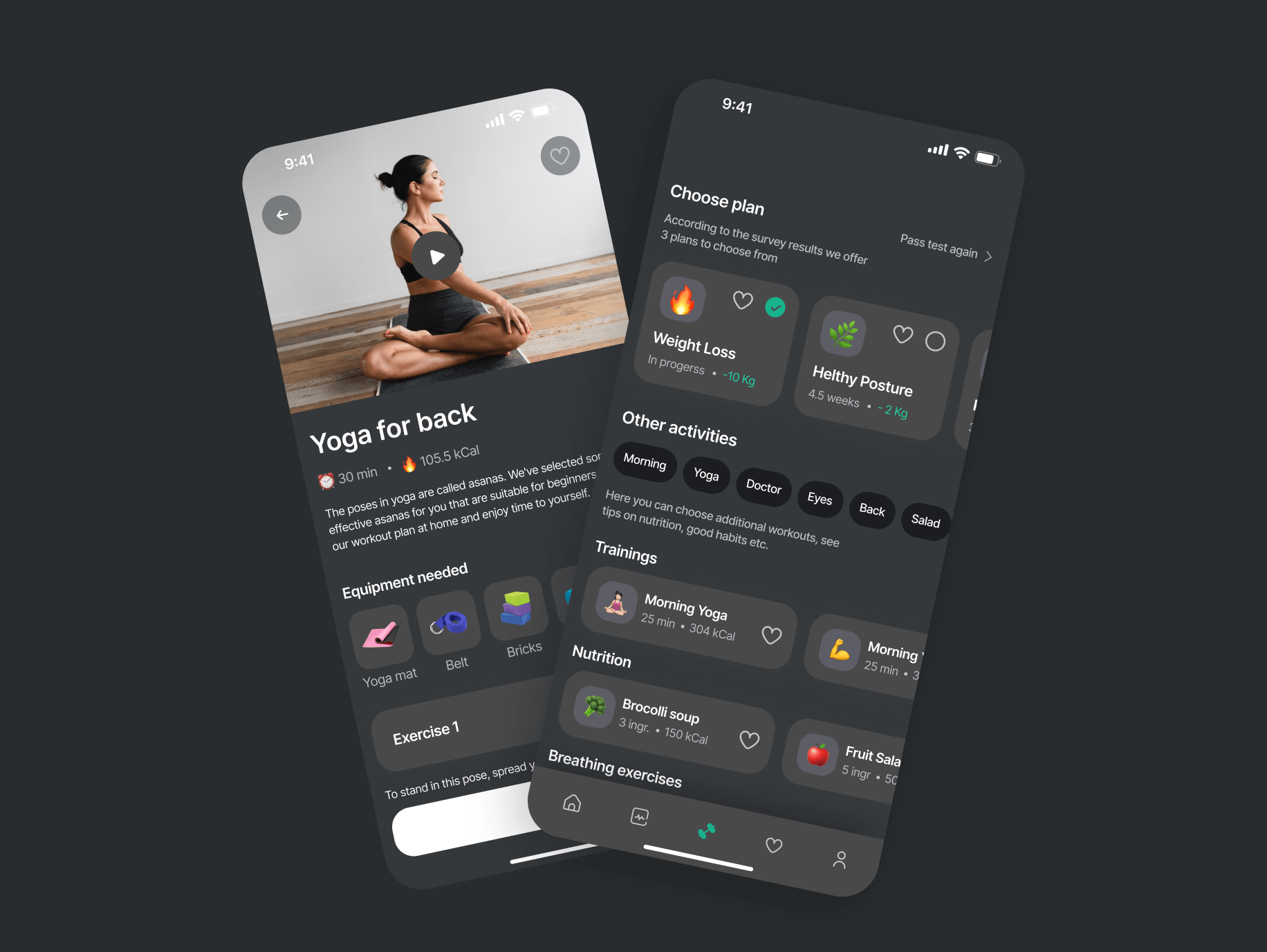 Healher &ndash; an app with personalized health plans - Website Development - Photo 17