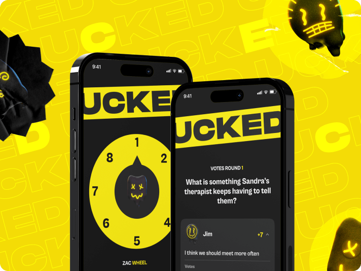 Ucked &ndash; branding for mobile application - image cover