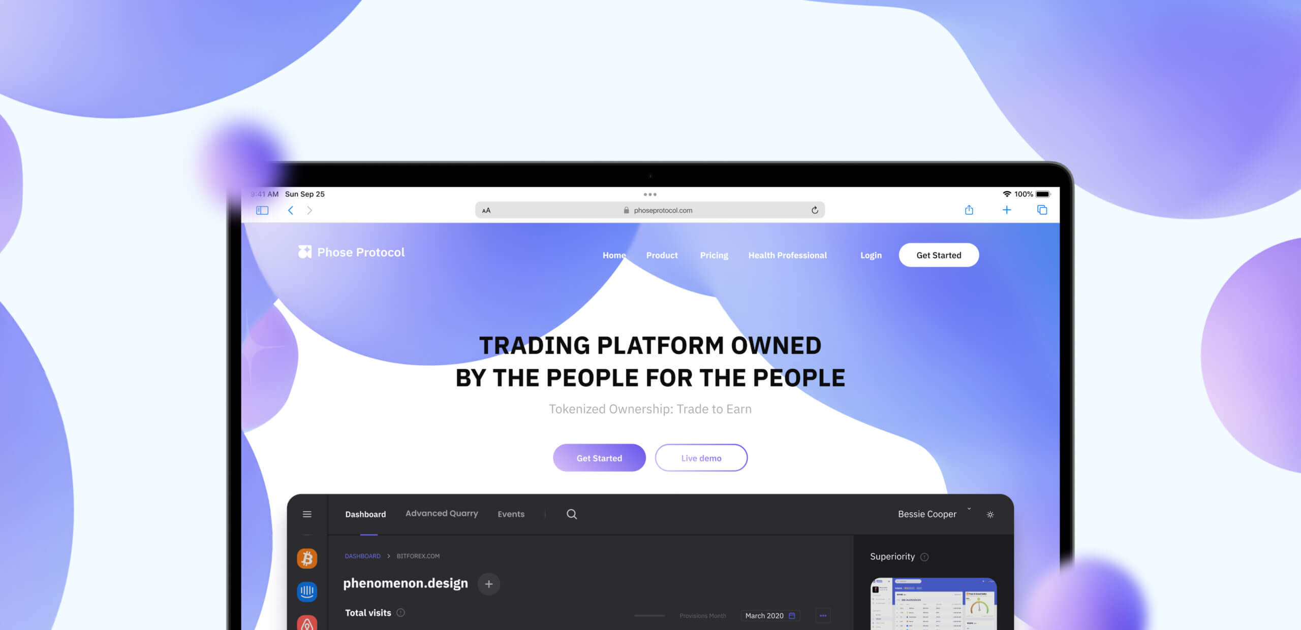 Phose Protocol &ndash; branding for cash management application - Website Development - Photo 7
