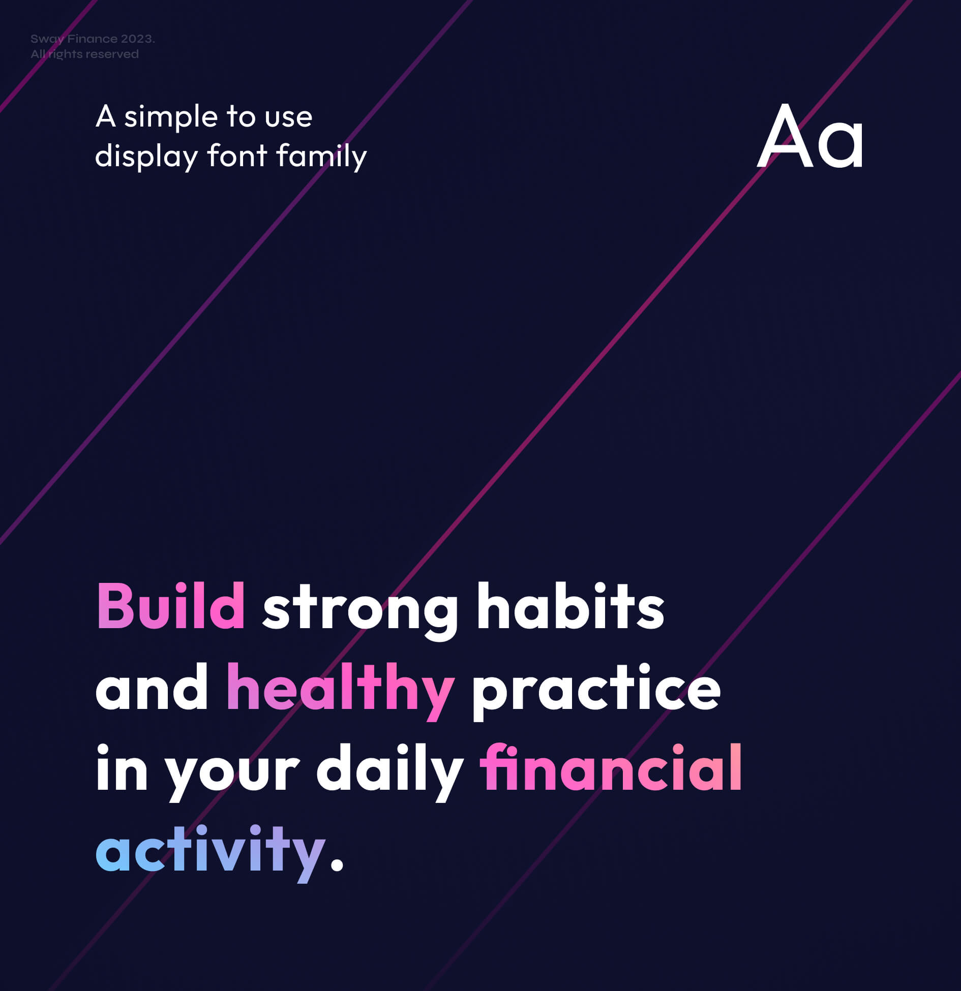 Sway Finance &ndash; branding for cash management application - Website Development - Photo 8