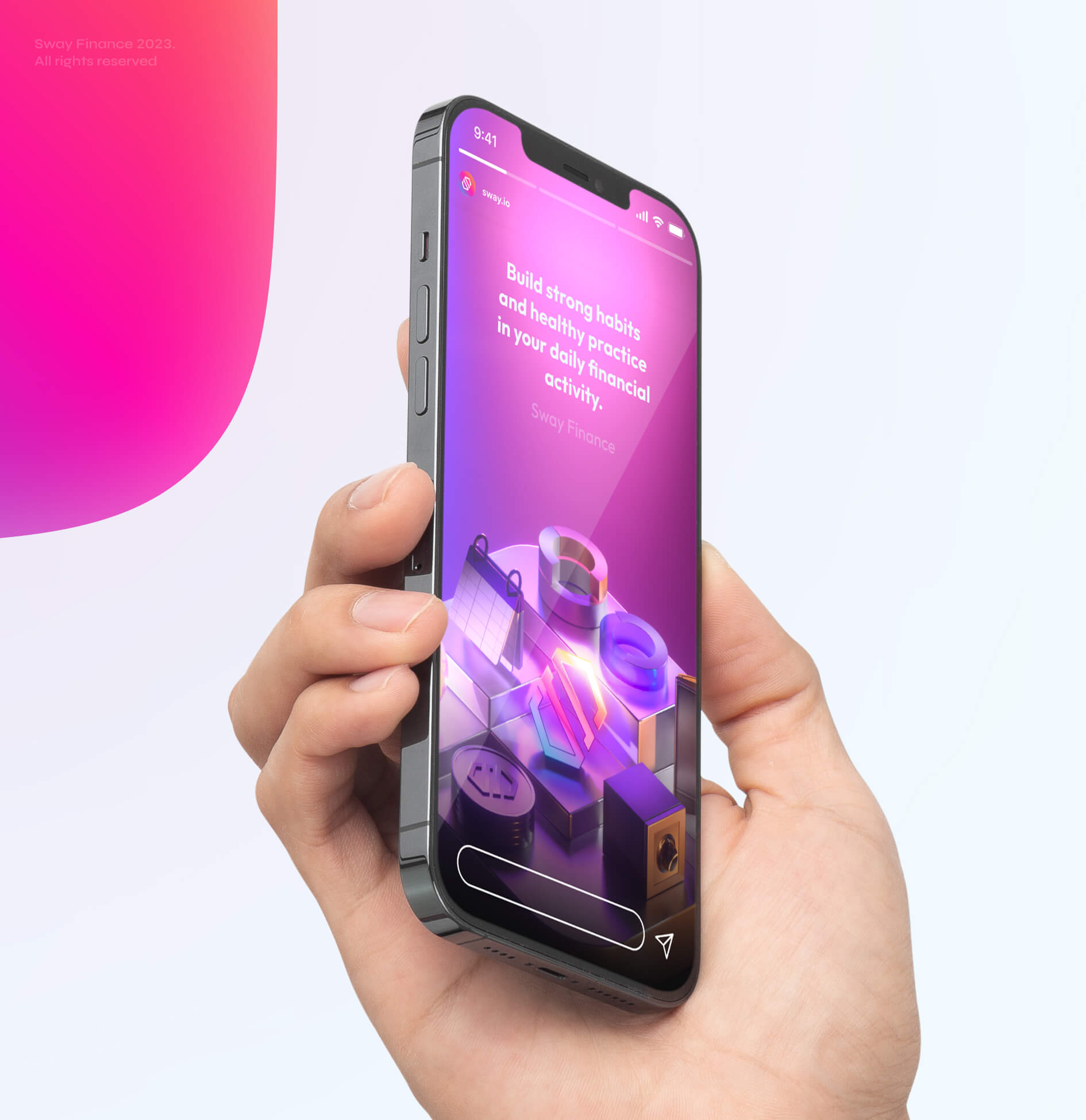 Sway Finance &ndash; branding for cash management application - Website Development - Photo 10