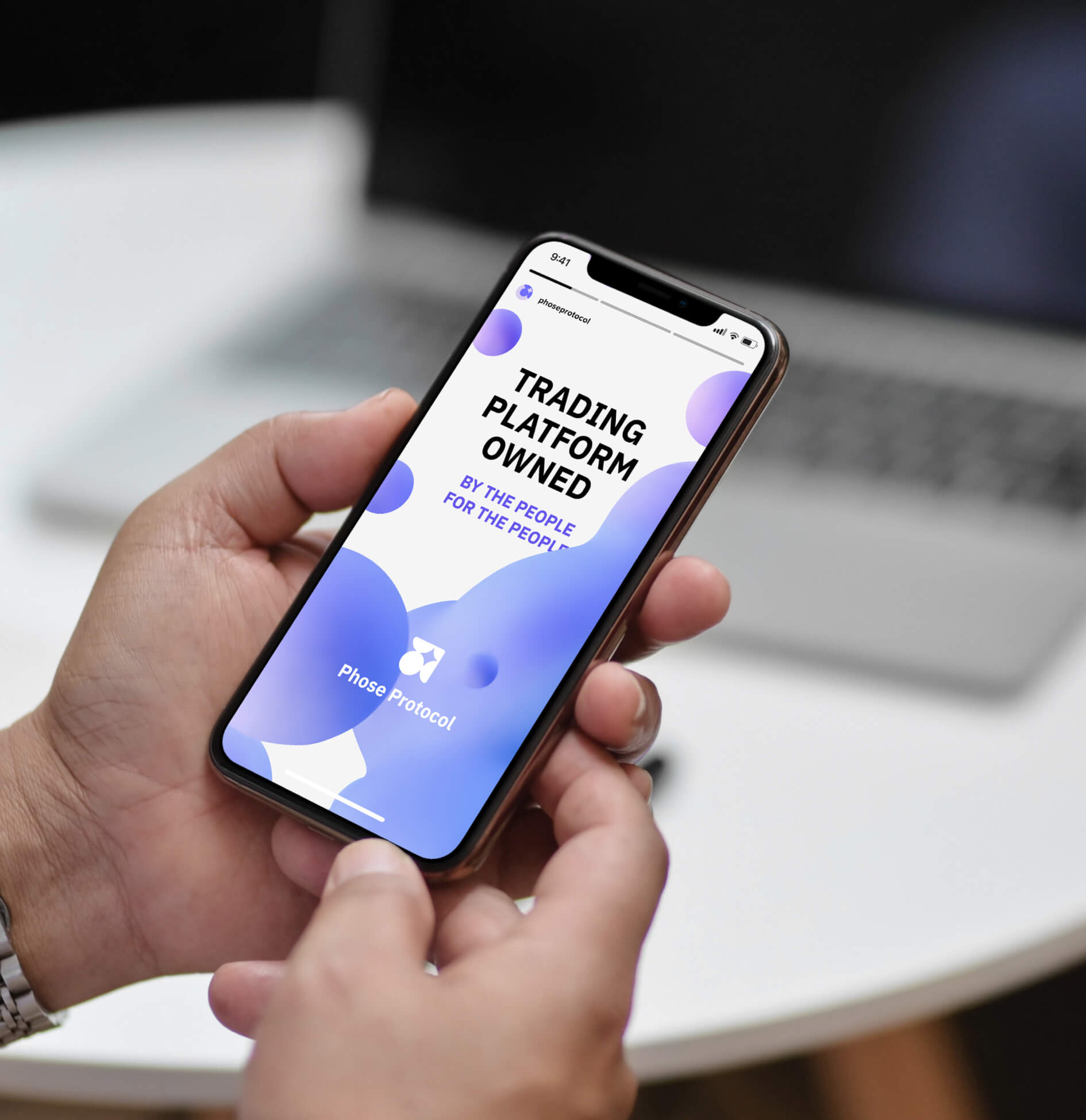 Phose Protocol &ndash; branding for cash management application - Website Development - Photo 1