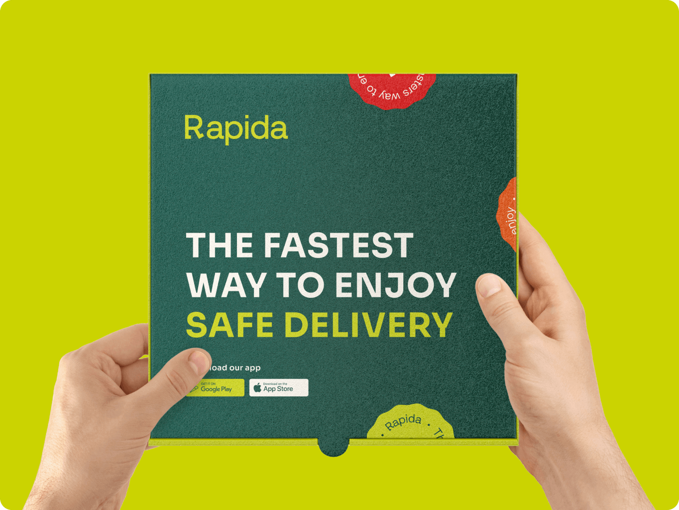 Rapida &ndash; branding for the delivery service - Website Development - Photo 13
