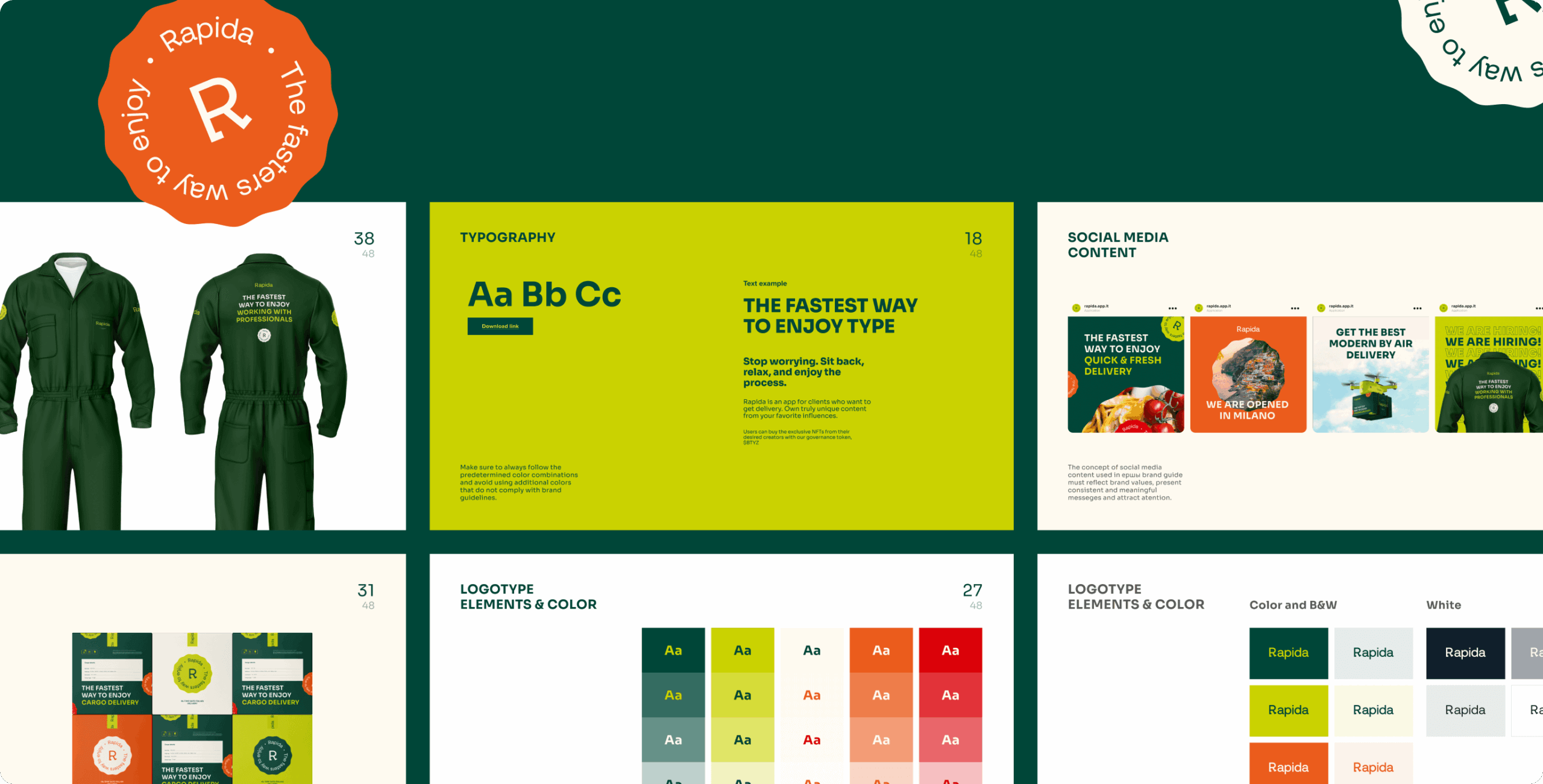 Rapida &ndash; branding for the delivery service - Website Development - Photo 23