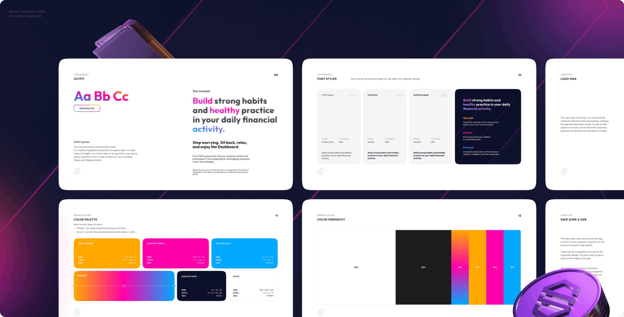 Sway Finance &ndash; branding for cash management application - Website Development - Photo 16