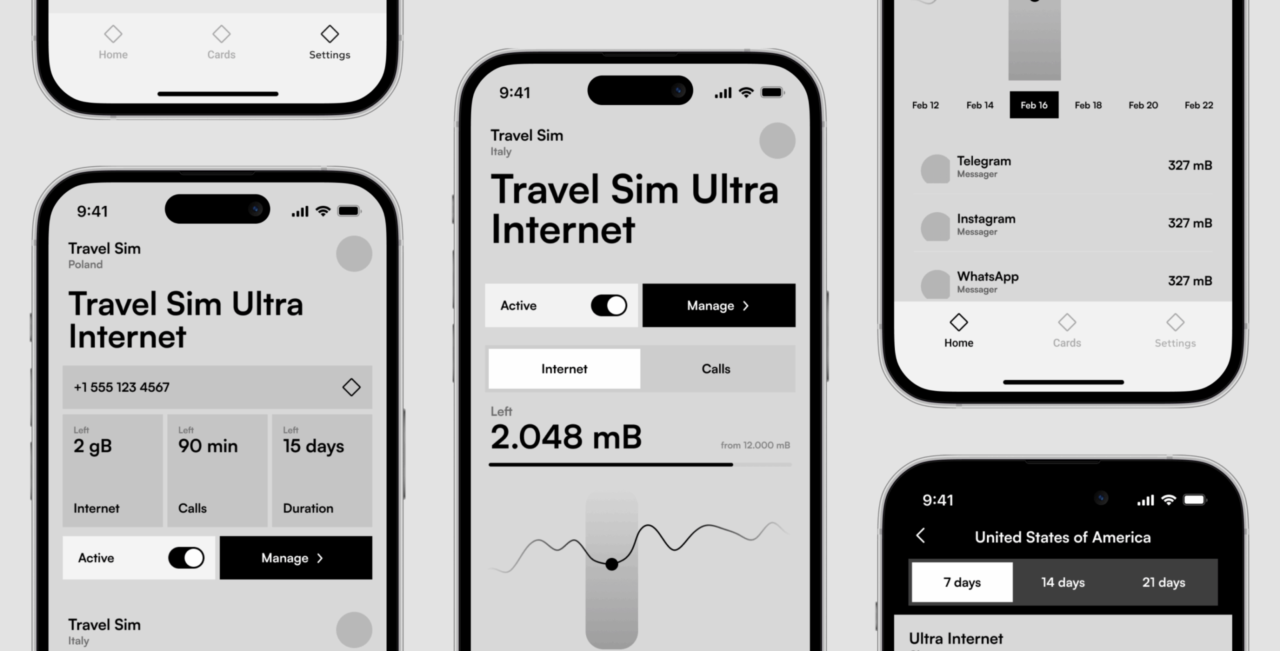 E-manager &ndash; mobile app for e-sim management - Website Development - Photo 12