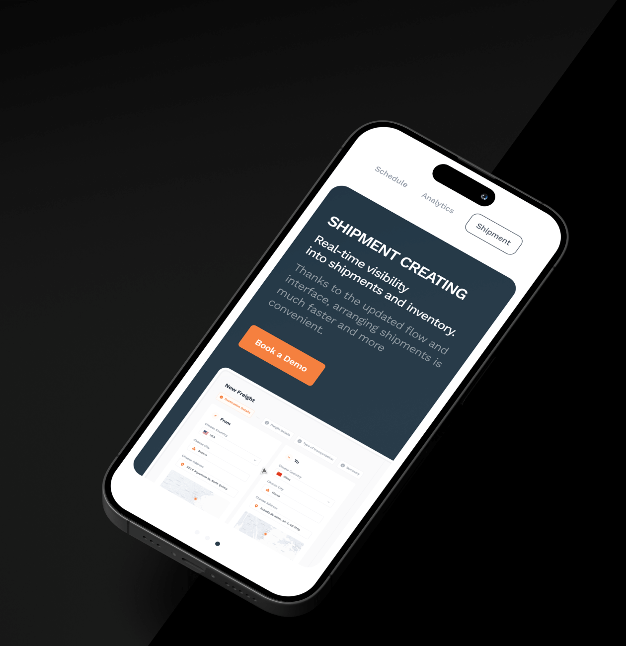 Saifast &ndash; promo website for logistics platform - Website Development - Photo 11