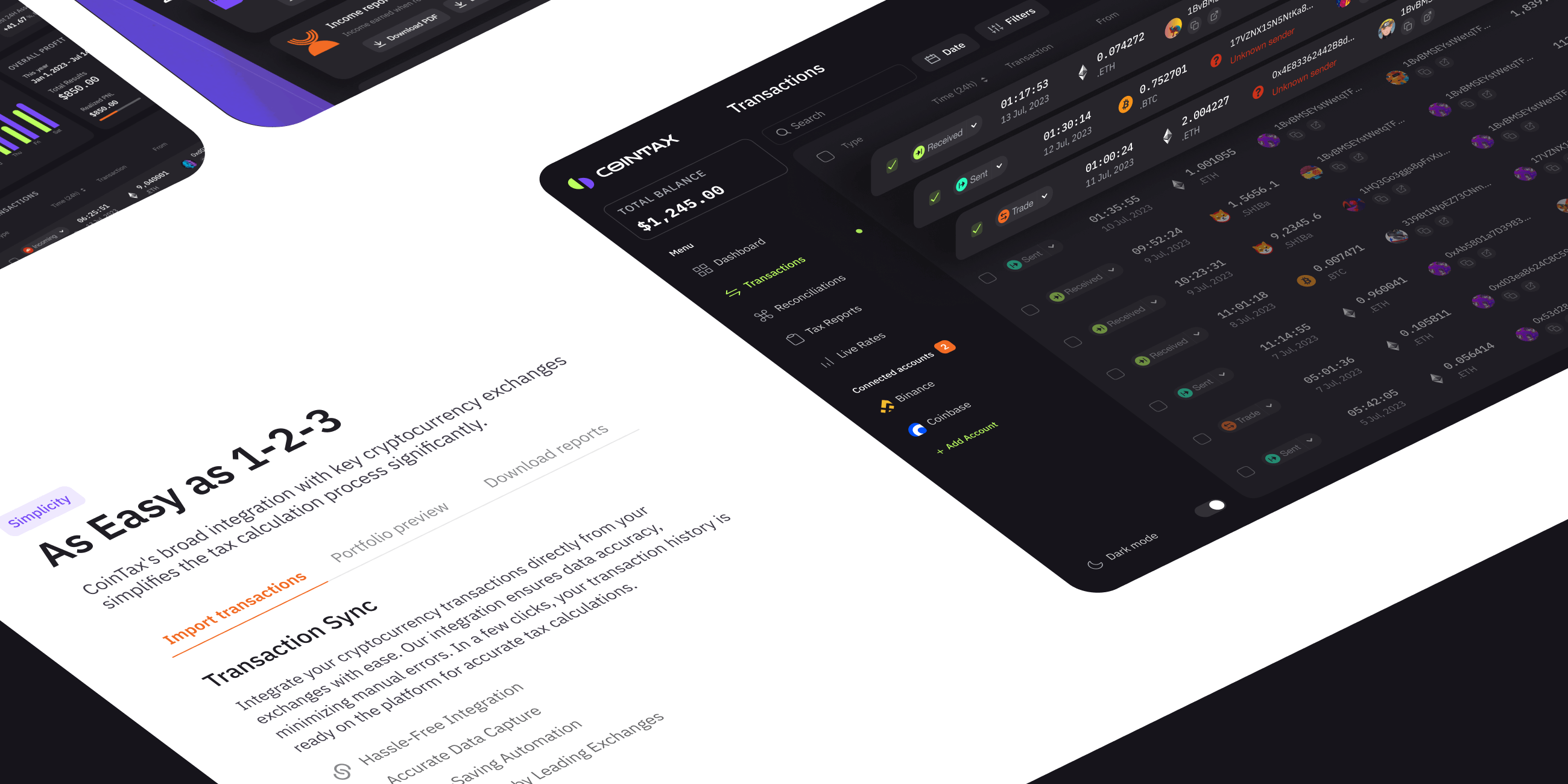 CoinTax &ndash; web app promo website - Website Development - Photo 4
