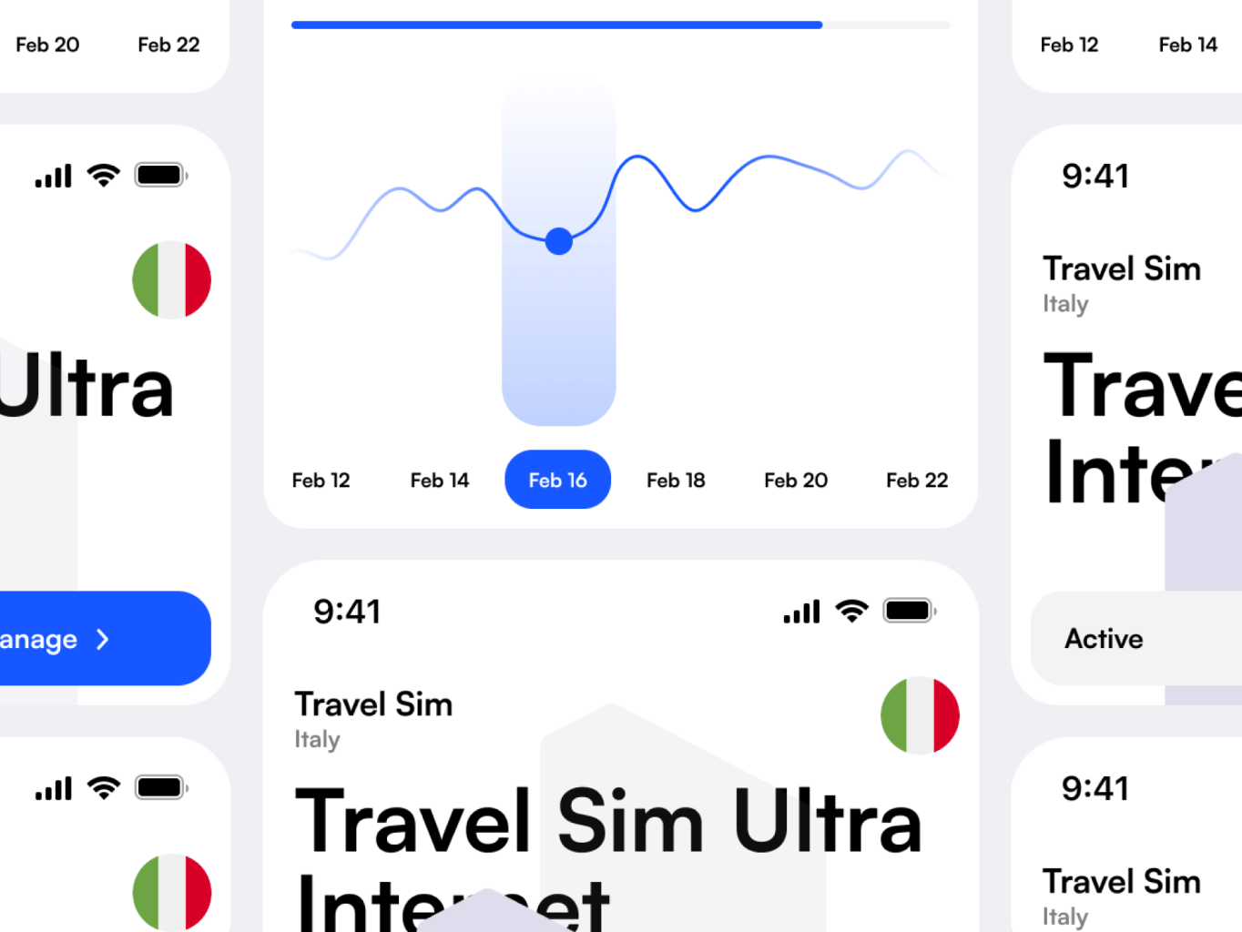E-manager &ndash; mobile app for e-sim management - Website Development - Photo 17