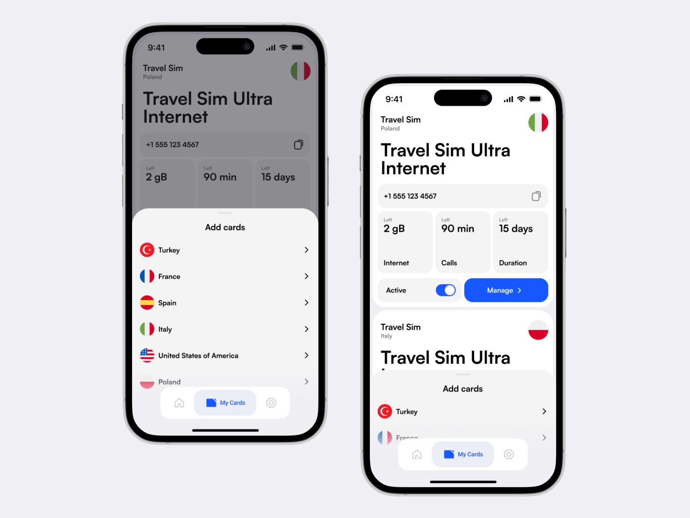 E-manager &ndash; mobile app for e-sim management - Website Development - Photo 4