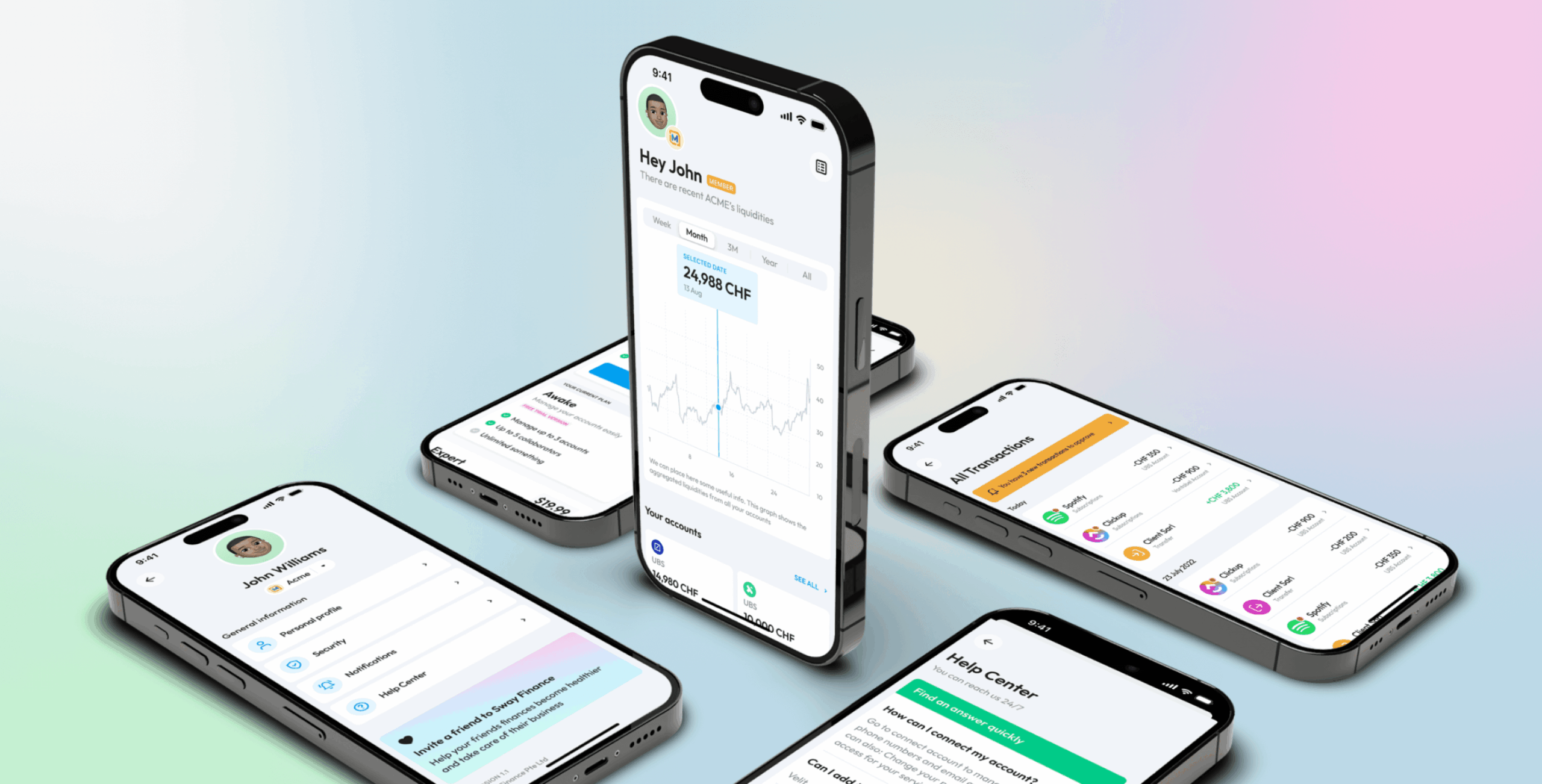 Sway Finance &ndash; cash management application - Website Development - Photo 9
