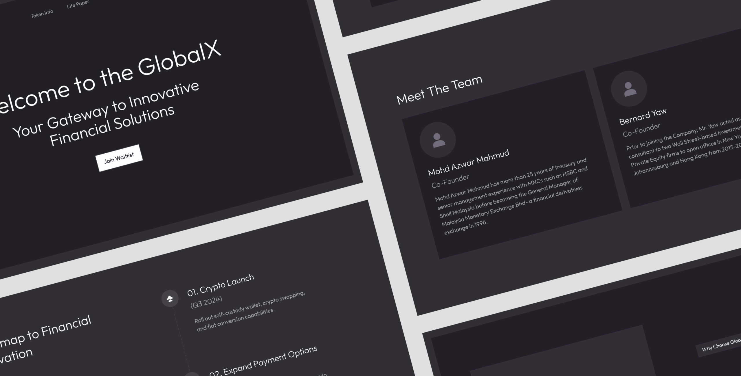 GlobalX &ndash; promo website for DEX - Website Development - Photo 6