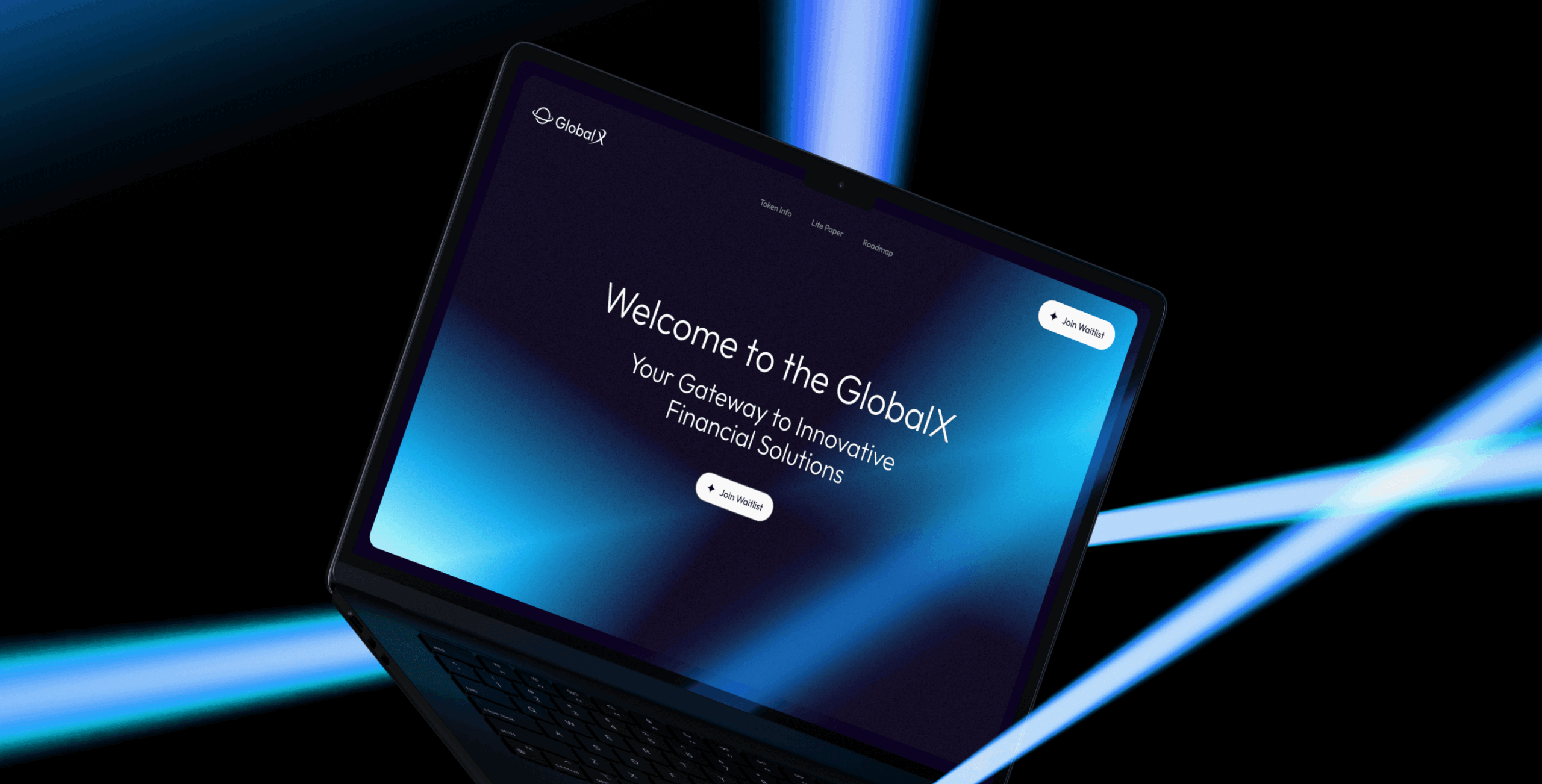 GlobalX &ndash; promo website for DEX - Website Development - Photo 1