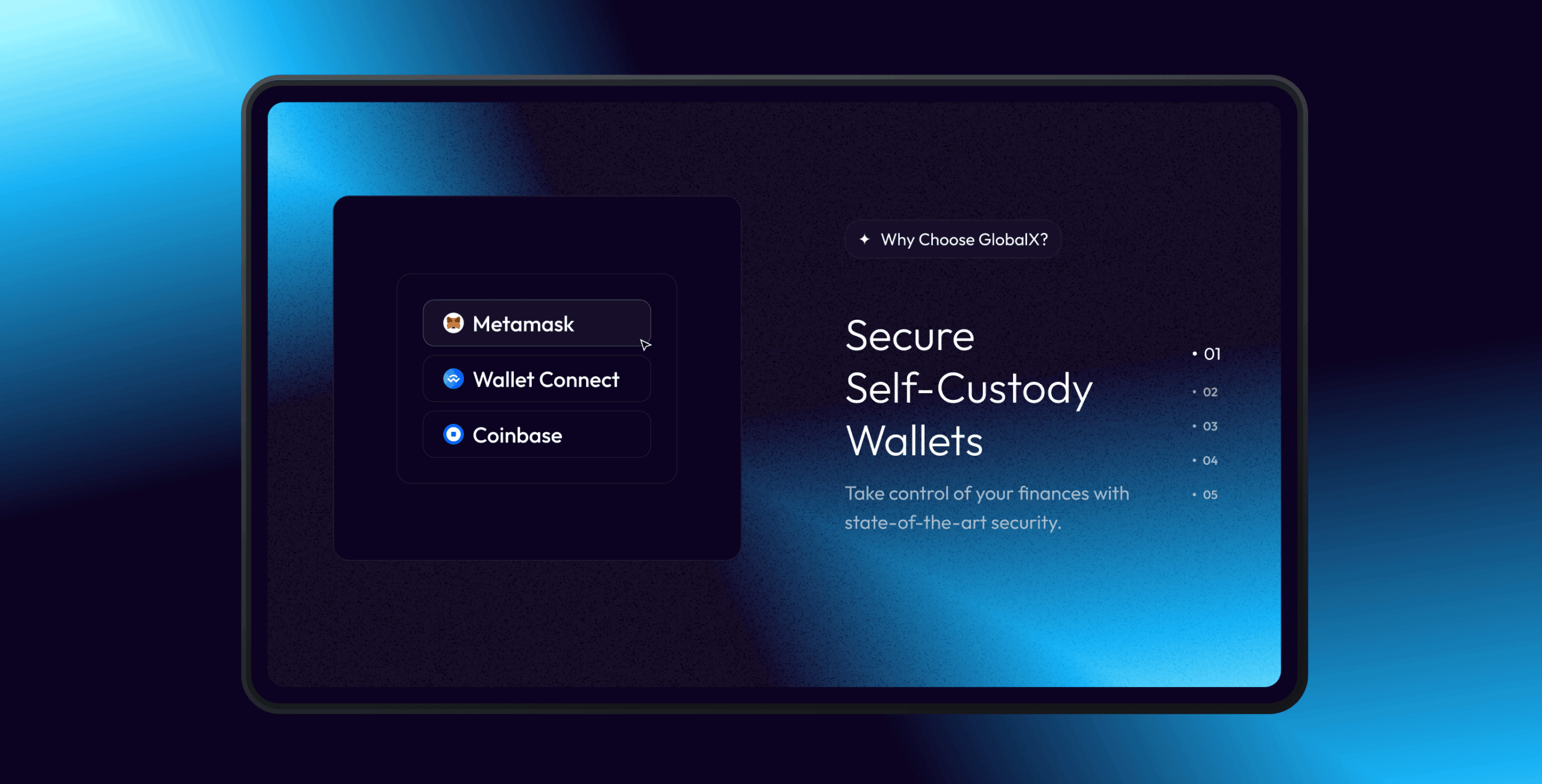 GlobalX &ndash; promo website for DEX - Website Development - Photo 2
