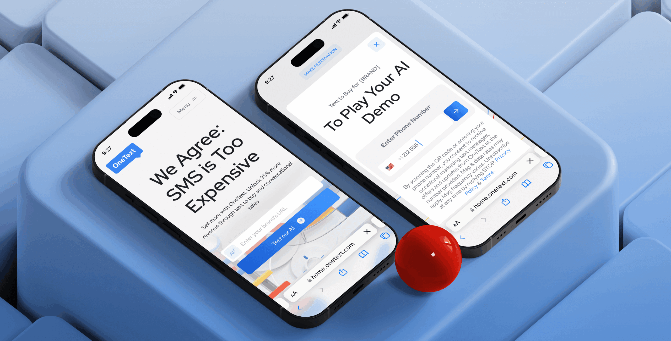 OneText &ndash; website redesign for SMS marketing tool - Website Development - Photo 7