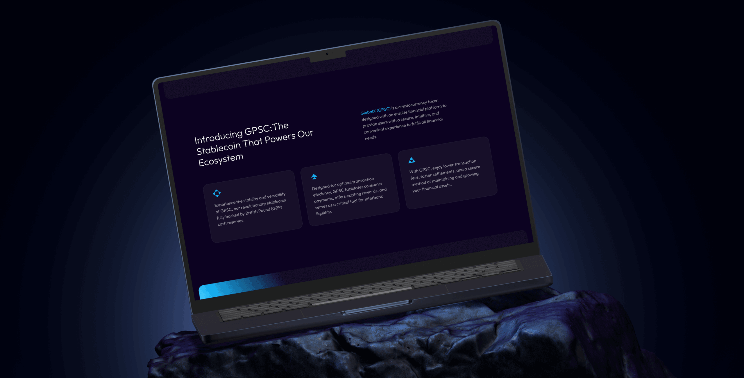 GlobalX &ndash; promo website for DEX - Website Development - Photo 3