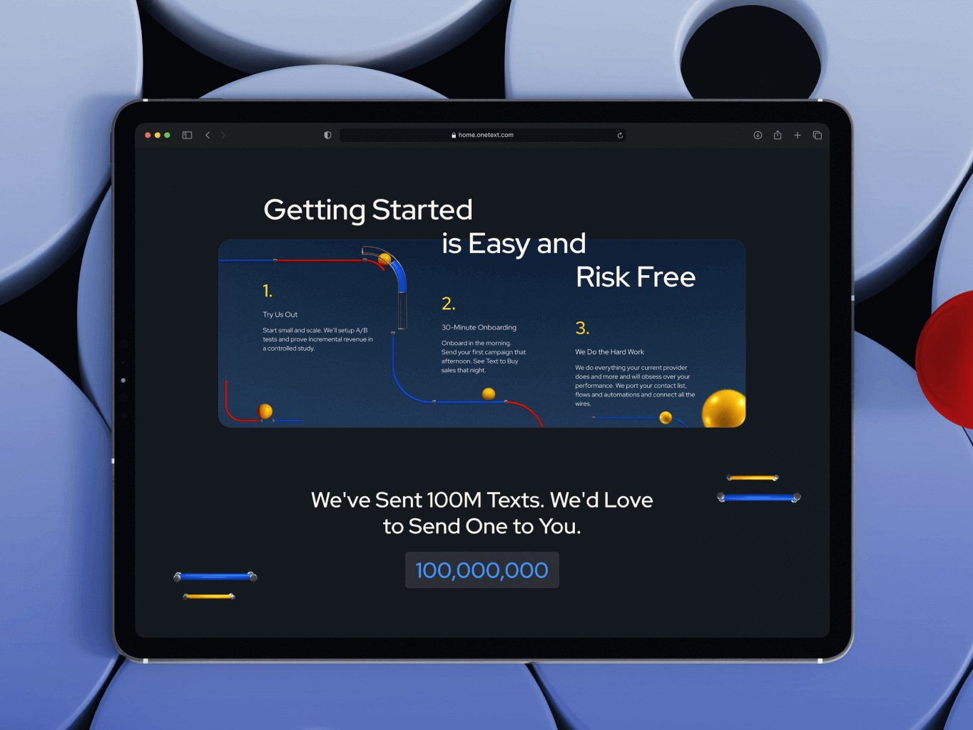 OneText &ndash; website redesign for SMS marketing tool - Website Development - Photo 6