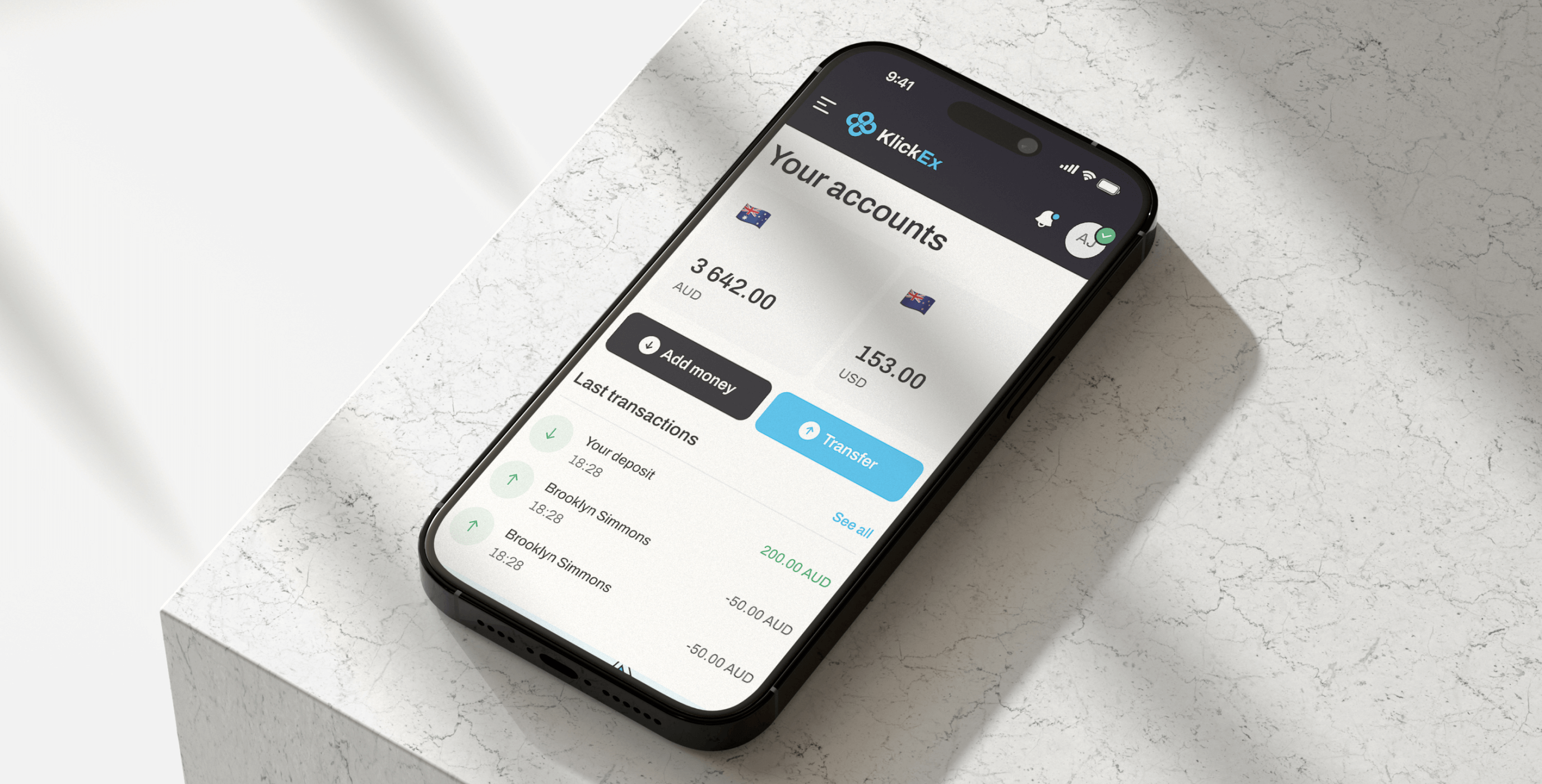 KlickEx &ndash; frictionless cross-<wbr>border payments for the Pacific Island communities - Website Development - Photo 1