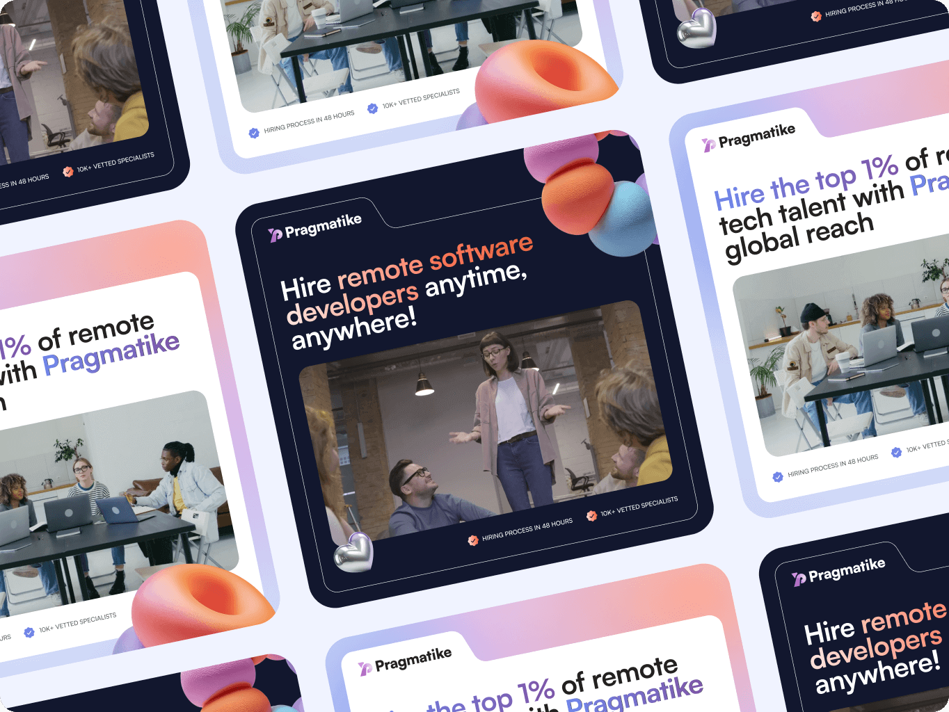 Pragmatike &ndash; connecting businesses with top remote tech talent - Website Development - Photo 3