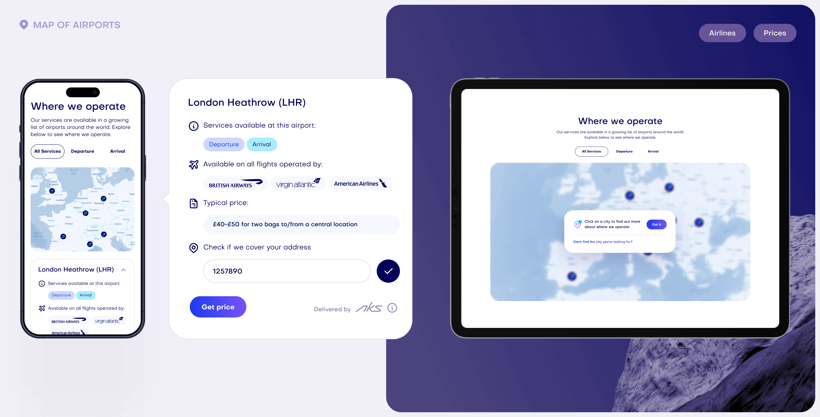 Airportr 2.0 &ndash; luggage carrying service website redesign - Website Development - Photo 10