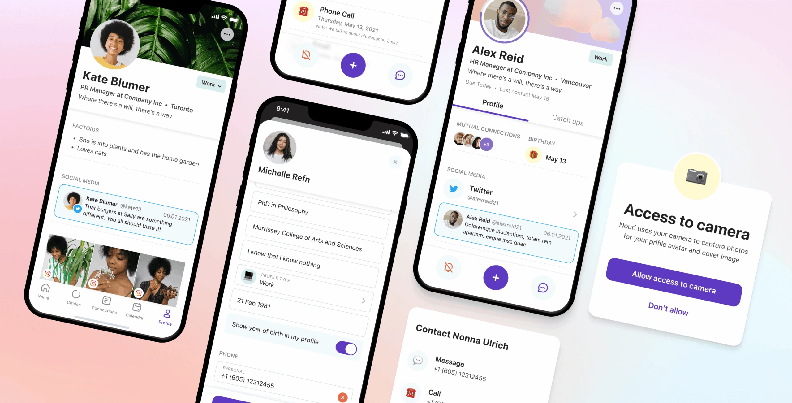 Nouri &ndash; connection companion app - Website Development - Photo 6