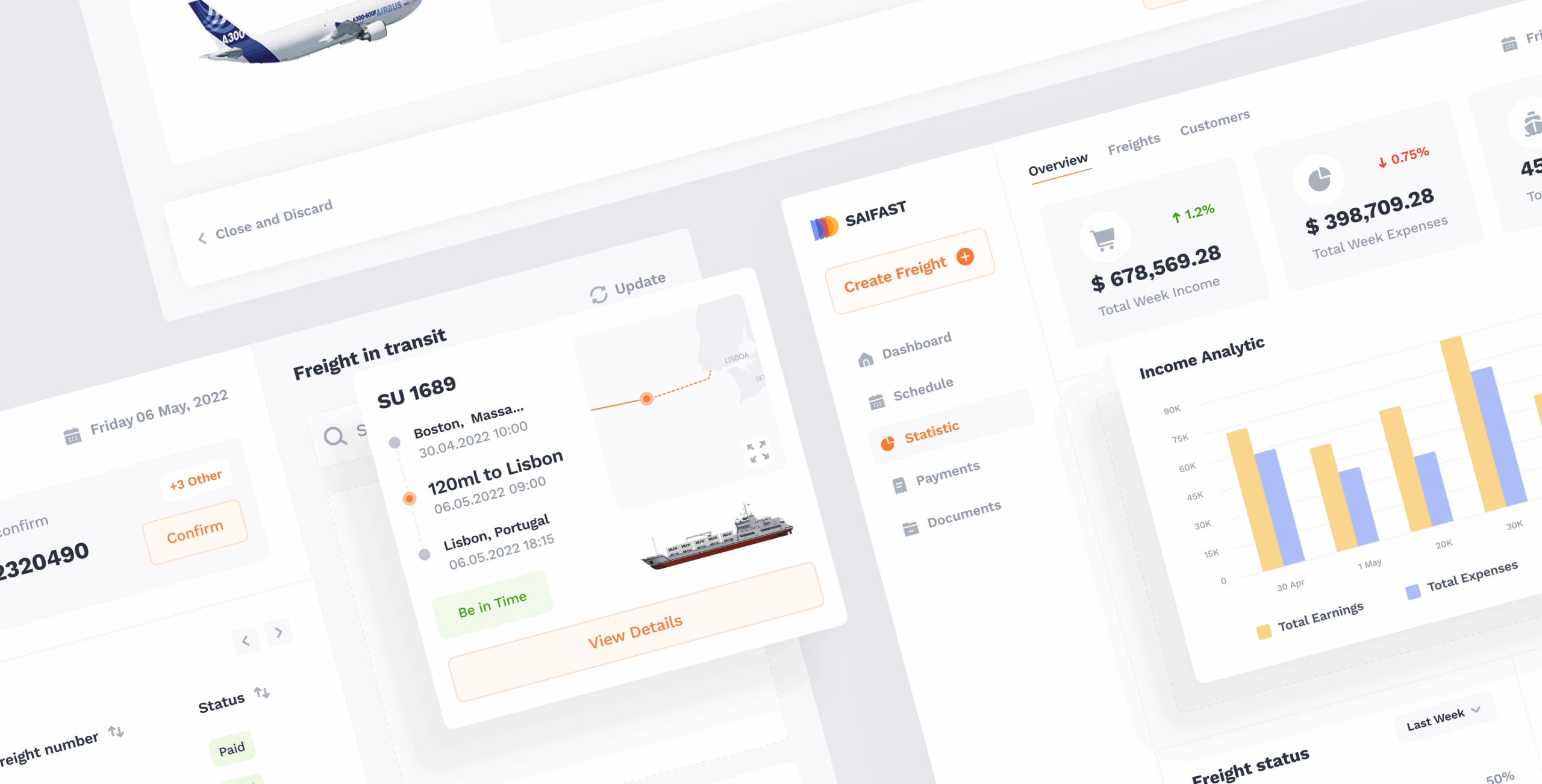 Saifast &ndash; logistics web app - Website Development - Photo 1