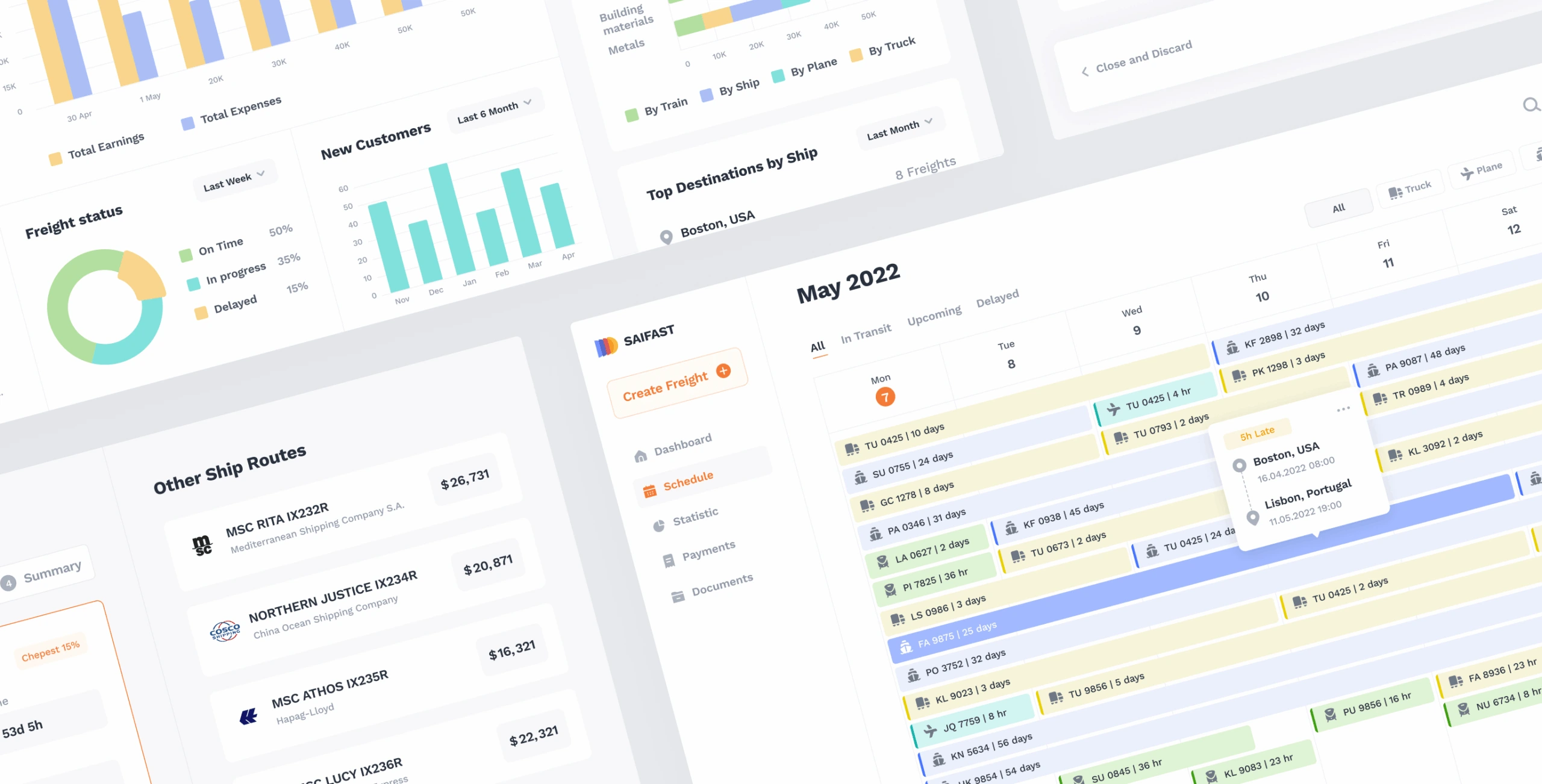 Saifast &ndash; logistics web app - Website Development - Photo 7