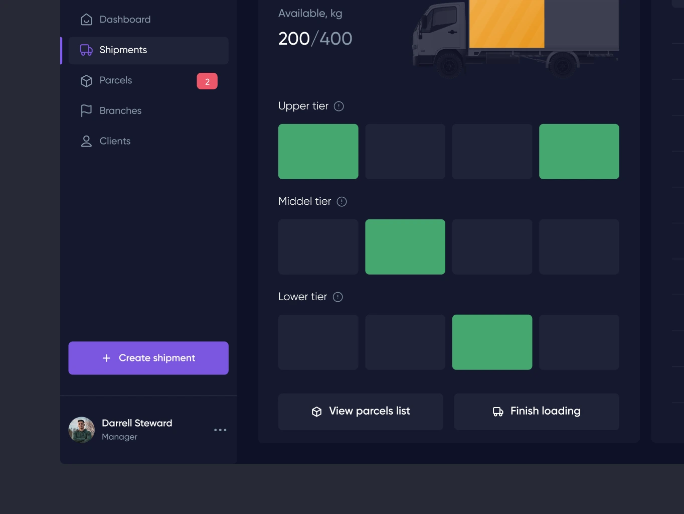 Wayels &ndash; courier system dashboard - Website Development - Photo 11