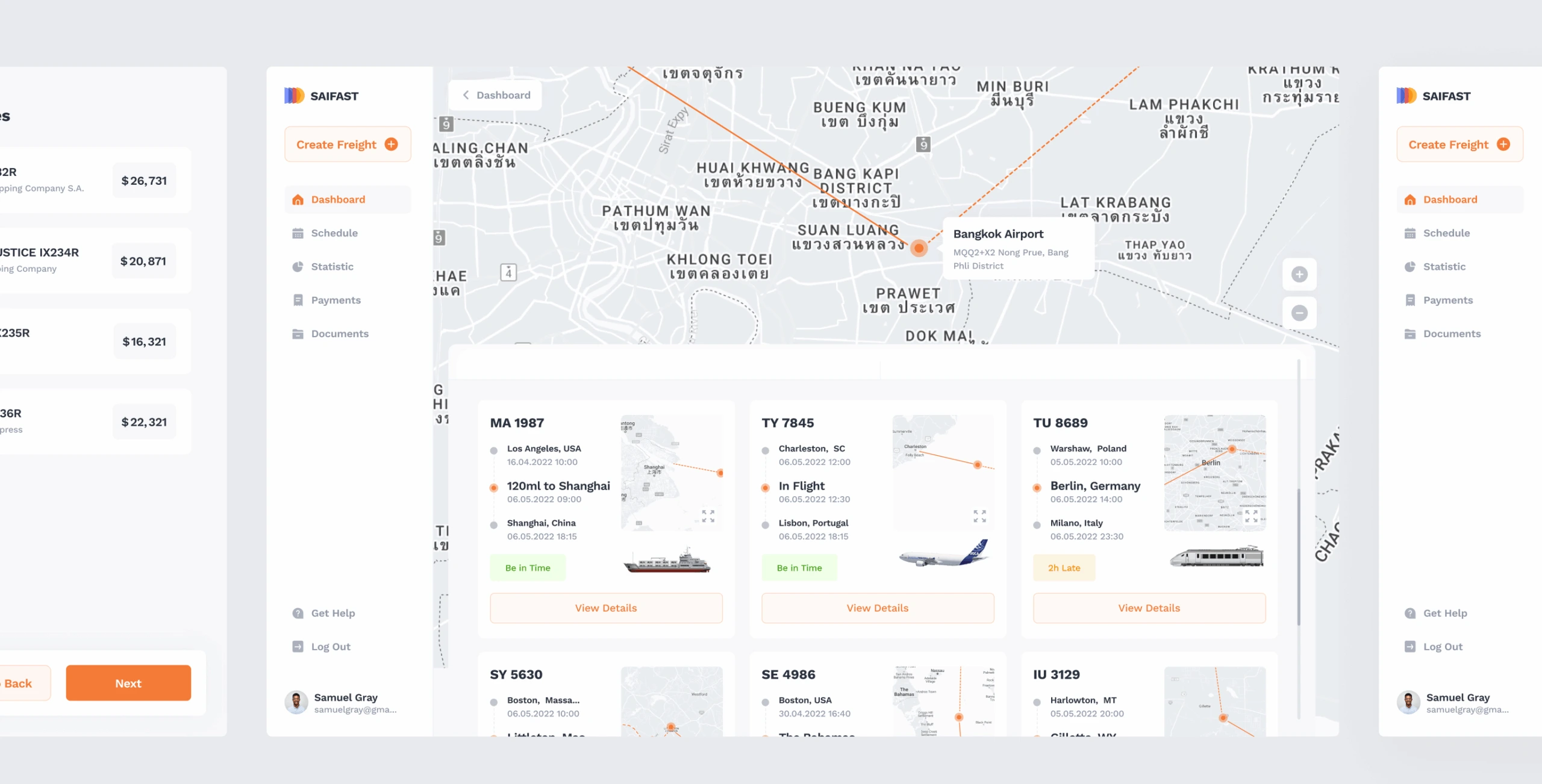 Saifast &ndash; logistics web app - Website Development - Photo 10